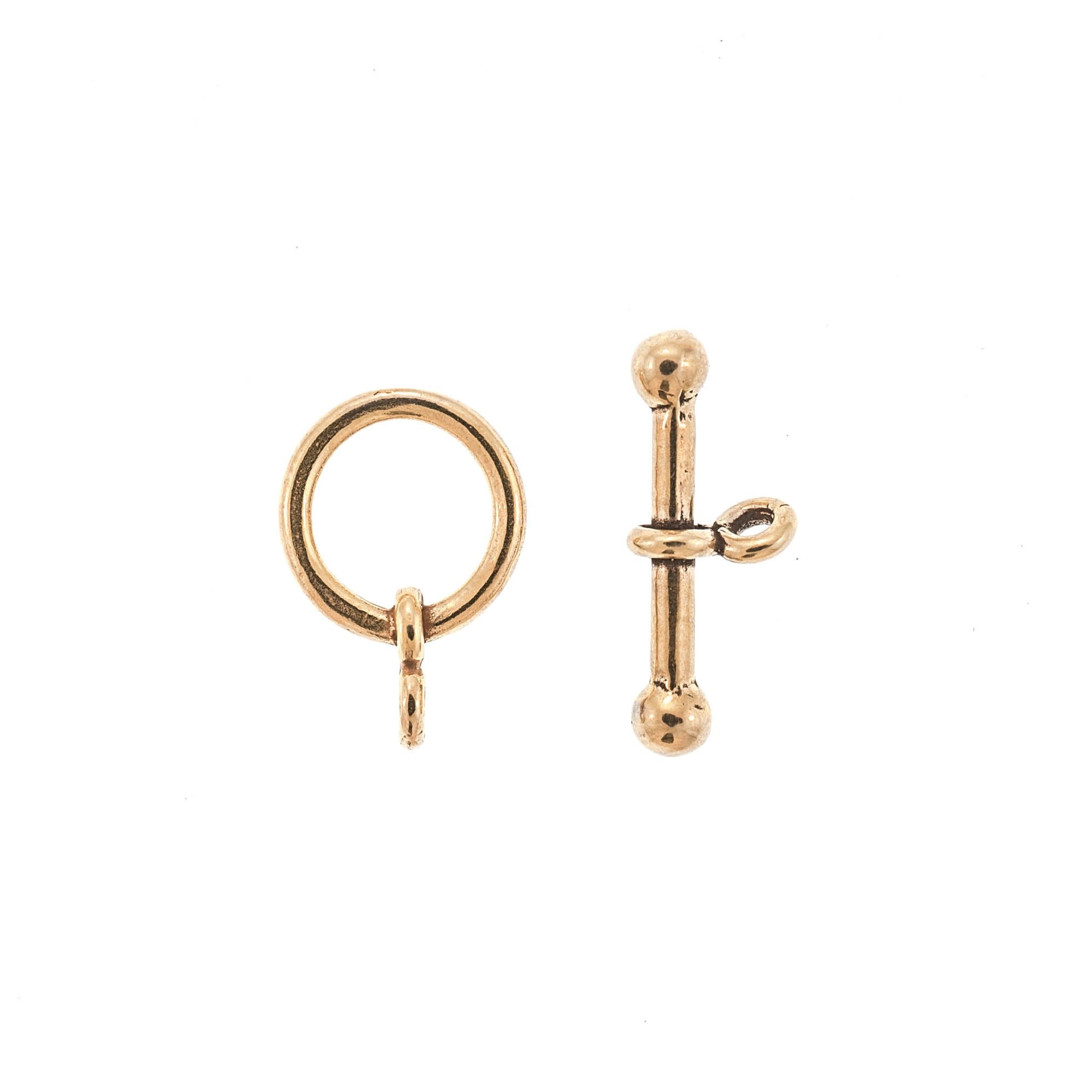Vermeil 9.9MM Toggle Clasp