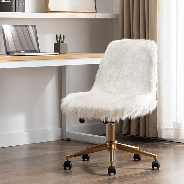 duhome cozy fluffy desk chair