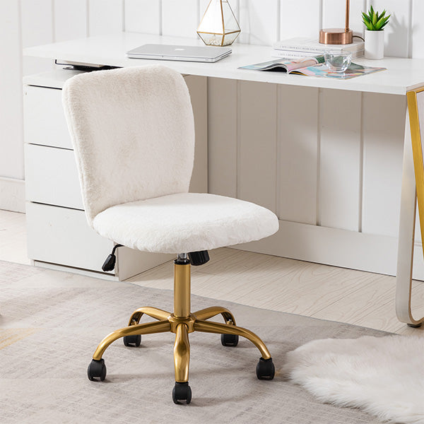 duhome furry desk chair