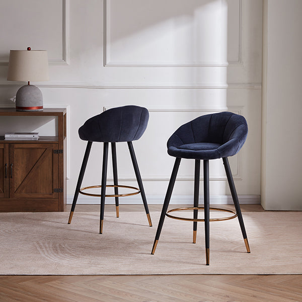 duhome flower-shaped bar stools