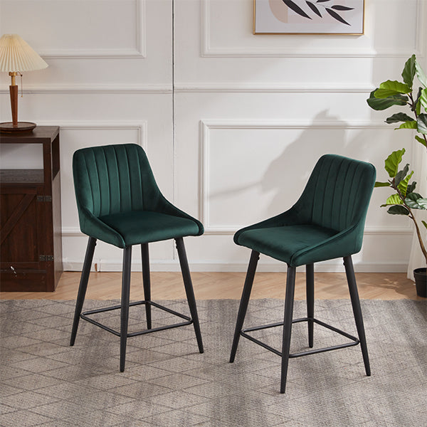 velvet dining room chairs set