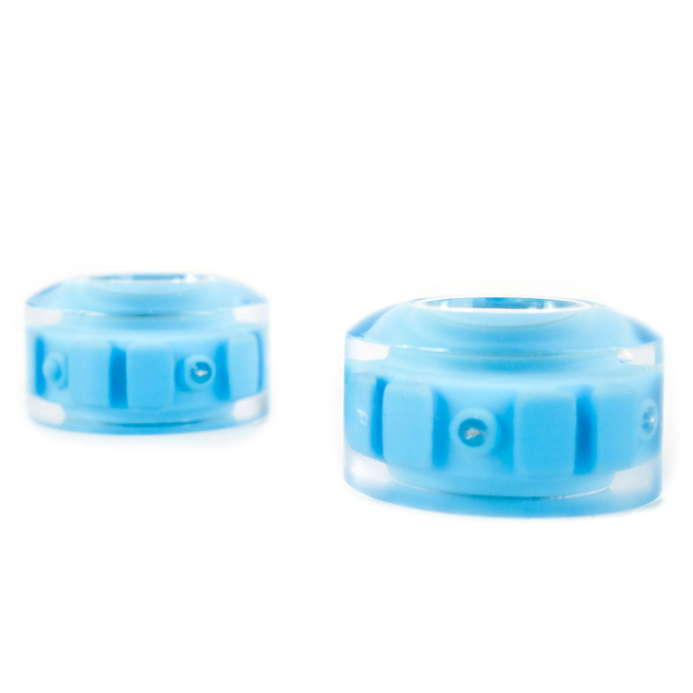 blue roller skate wheels