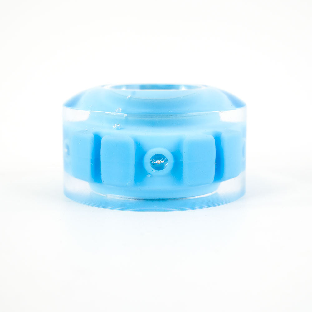 blue roller skate wheels