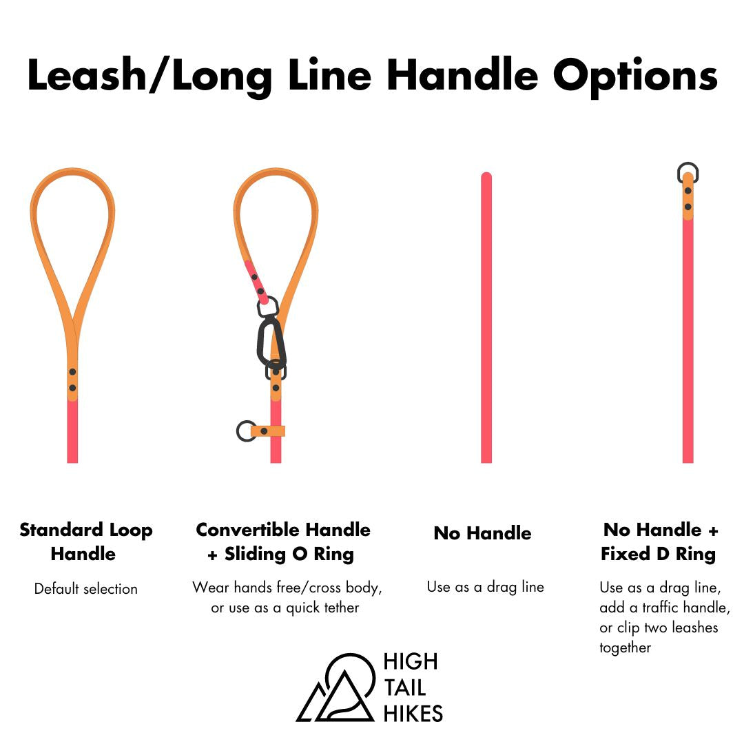 Sport Leashes + Long Lines - Small Dogs (3/8