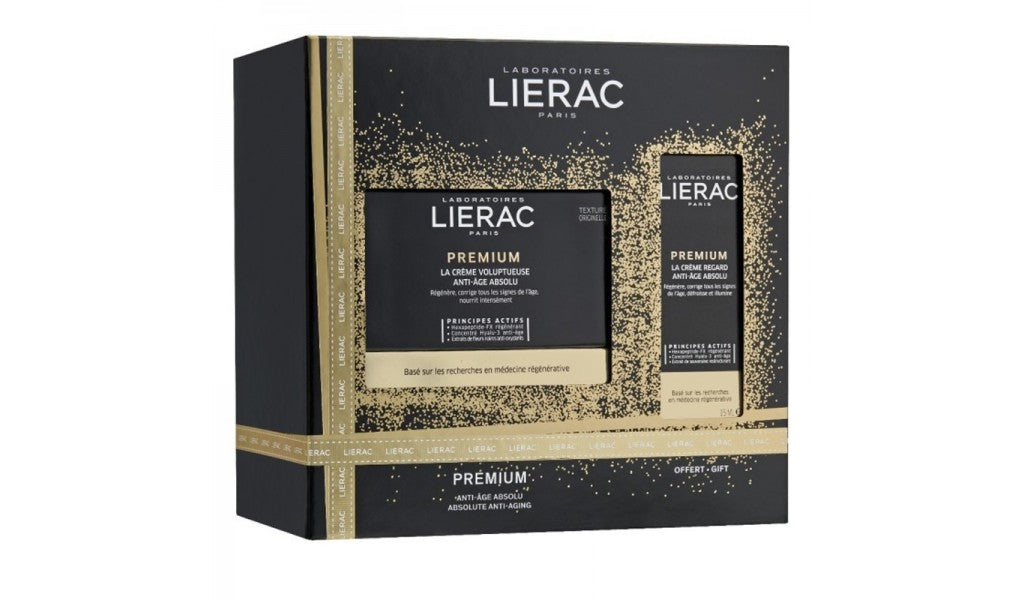 Lierac Premium La Creme Voluptueuse Treatment Set with Face Cream and Eye Cream