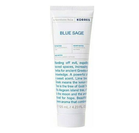 Korres Aftershave Balm Blue Sage 125ml
