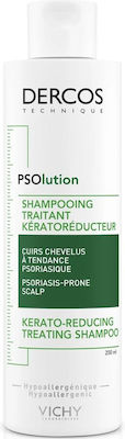 Vichy Dercos Psolution 200ml Kerato-Reducing Treating Shampoo