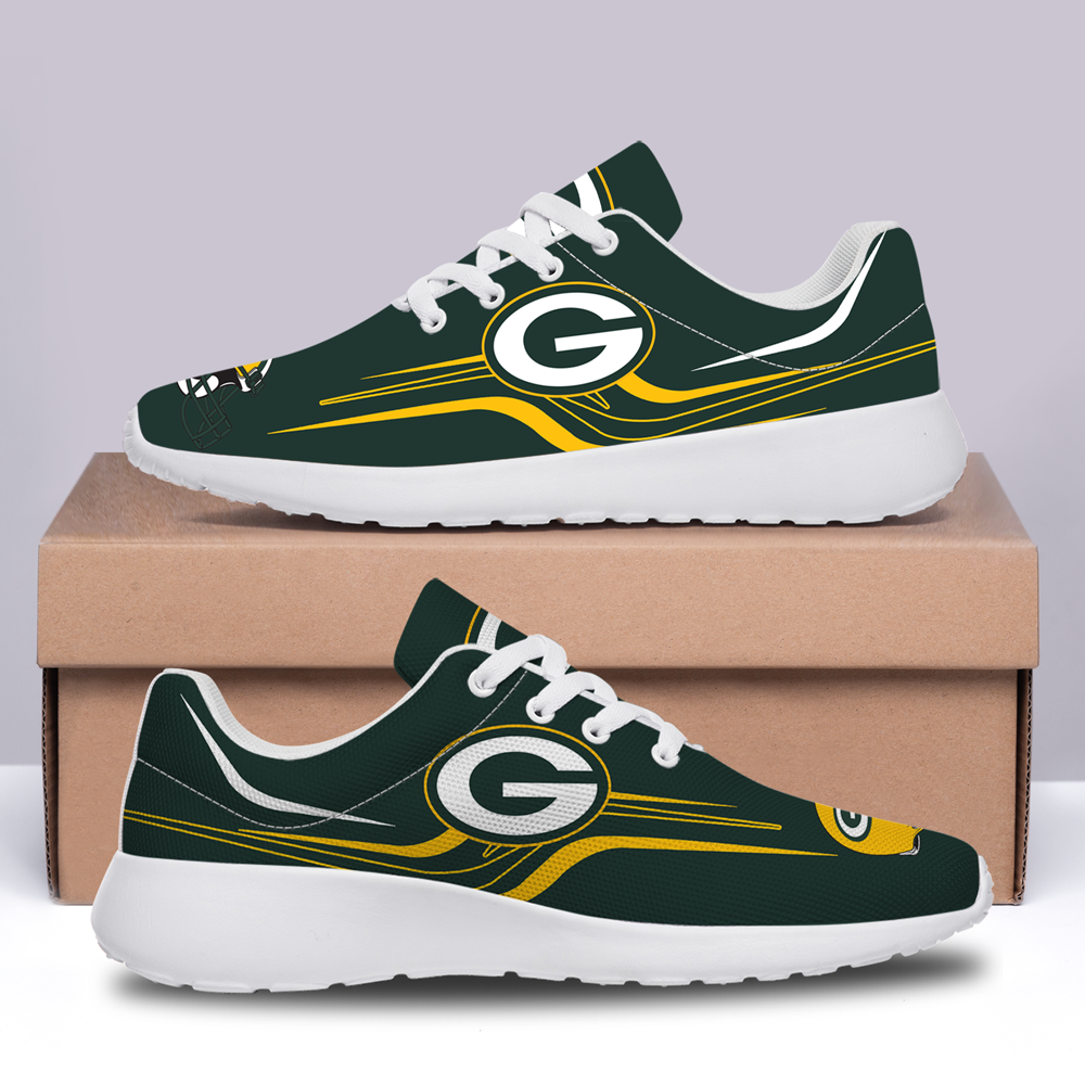 Green Bay Packers Shoes Football Team Mens Women London Sneakers ...