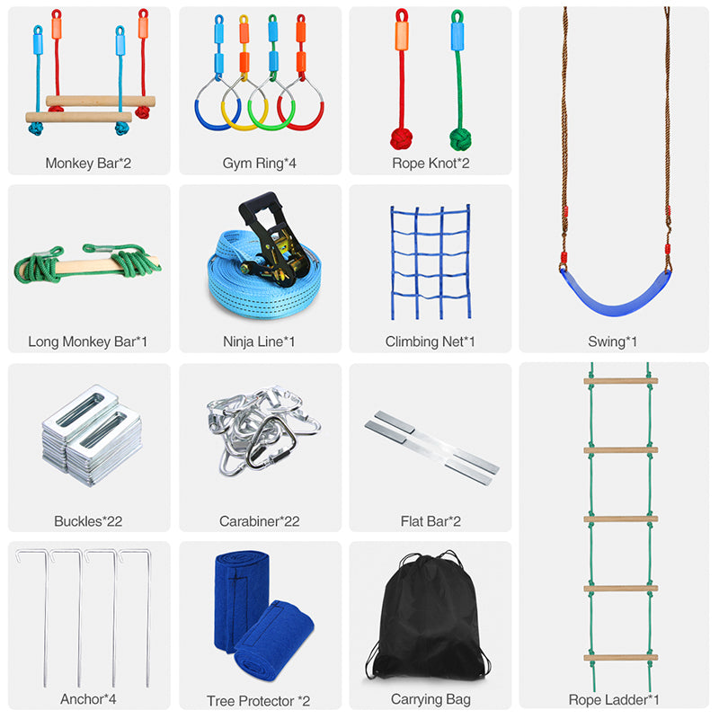 accessories for outdoor obstacle course