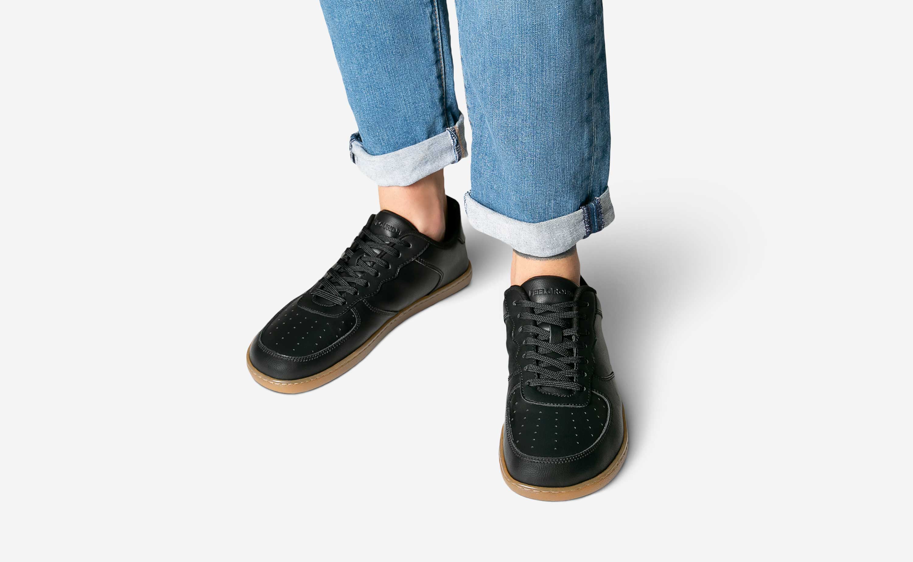 (Discontinued) Courtside - Gum Black