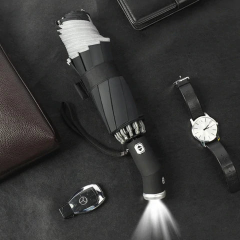 Snefcc Automatic Umbrella with Led Light