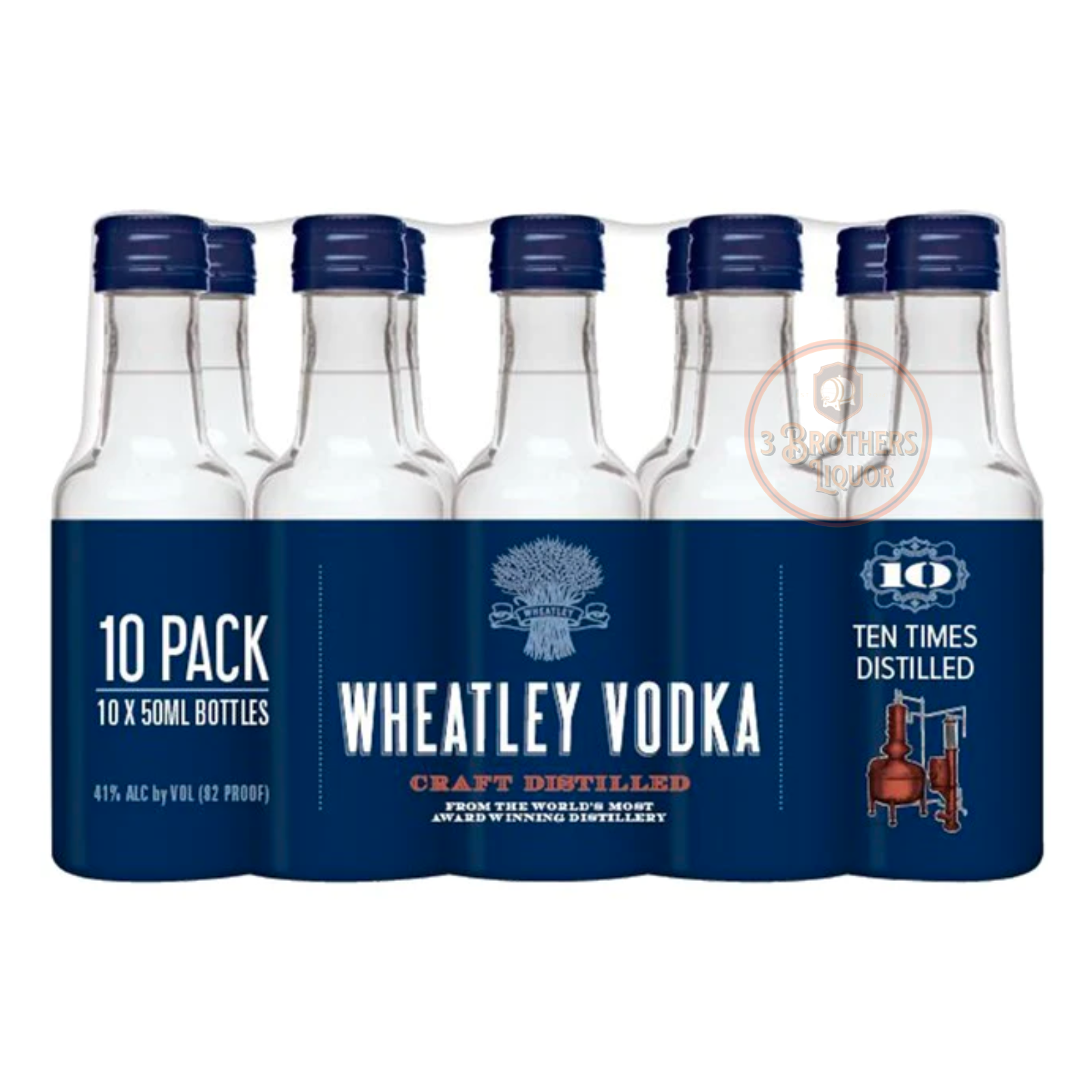 Wheatley Vodka Mini Shots (10 Pack Of 50ML)