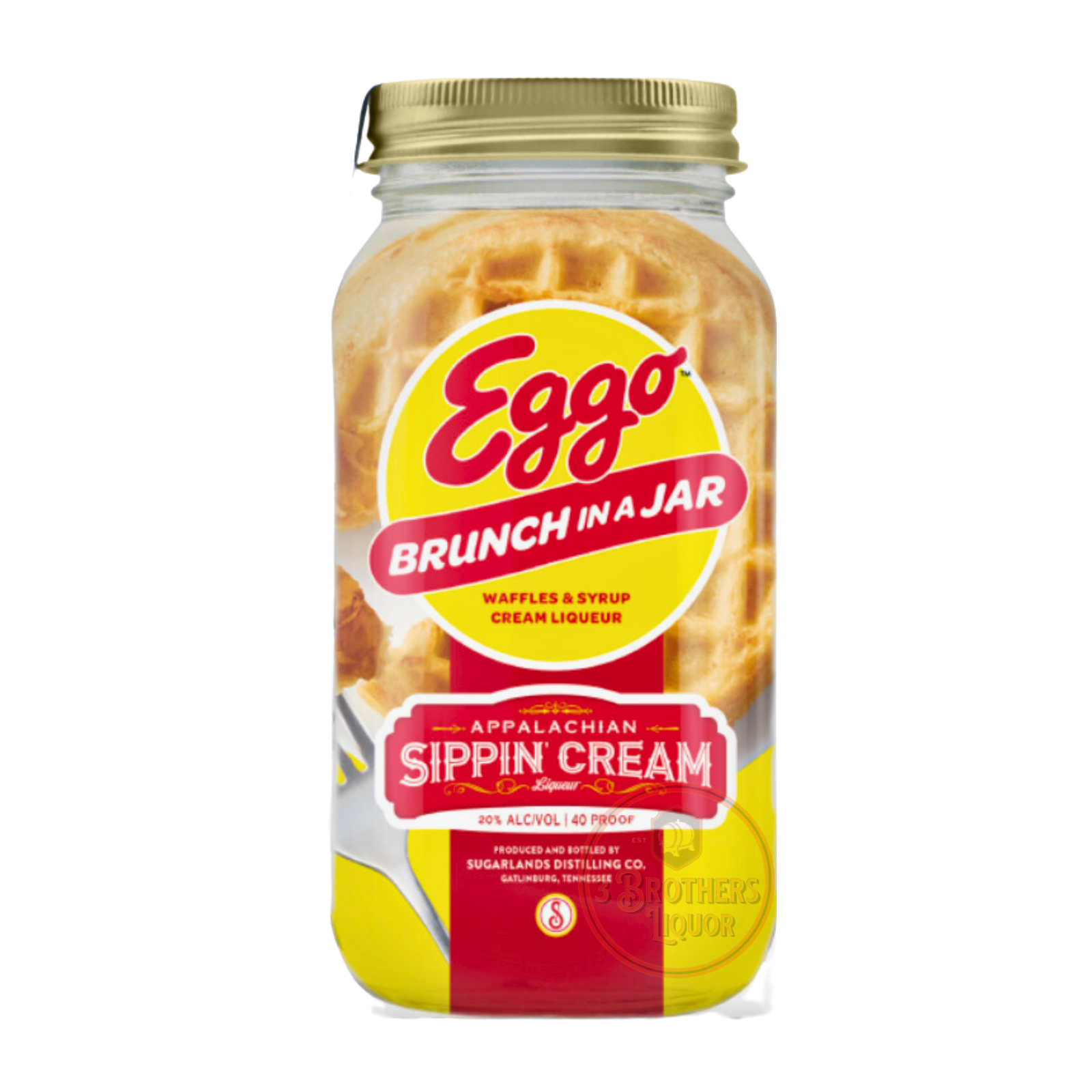 Sugarlands Shine Eggo Waffles & Cream Liqueur Appalachian Sippin Cream