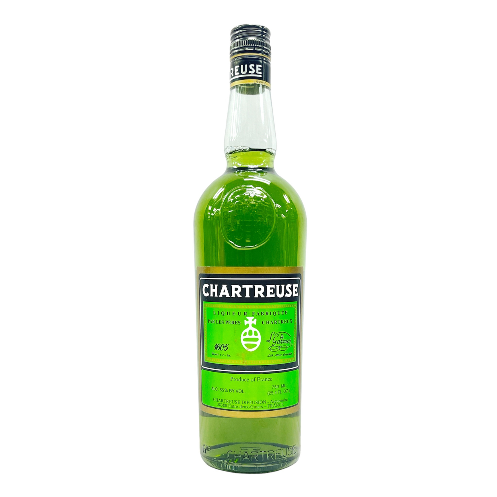 Chartreuse Liqueur Fabriquee Green Bottle Edition (110 Proof)