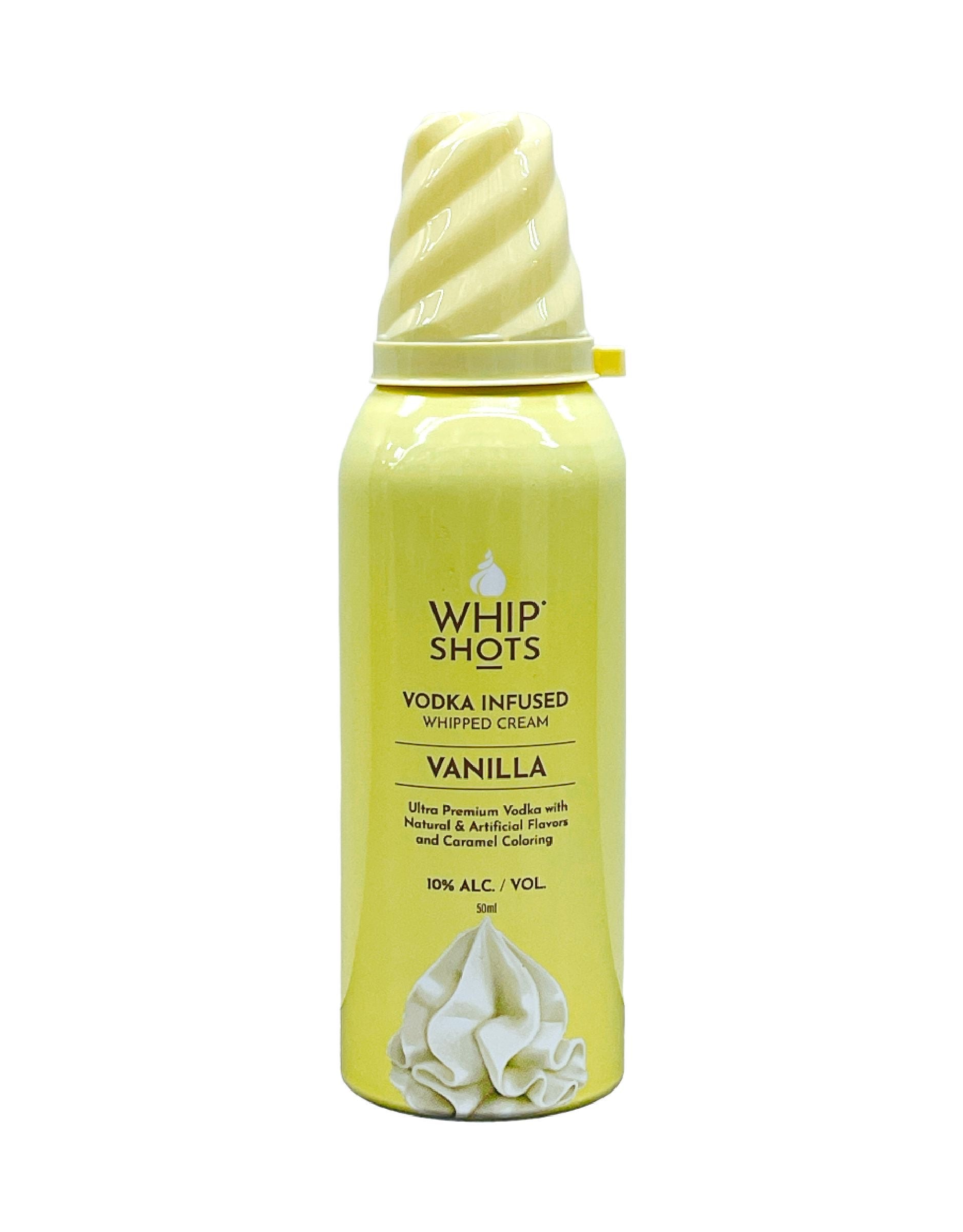Whip Shots Vodka Infused Vanilla Whipped Cream (50ML)