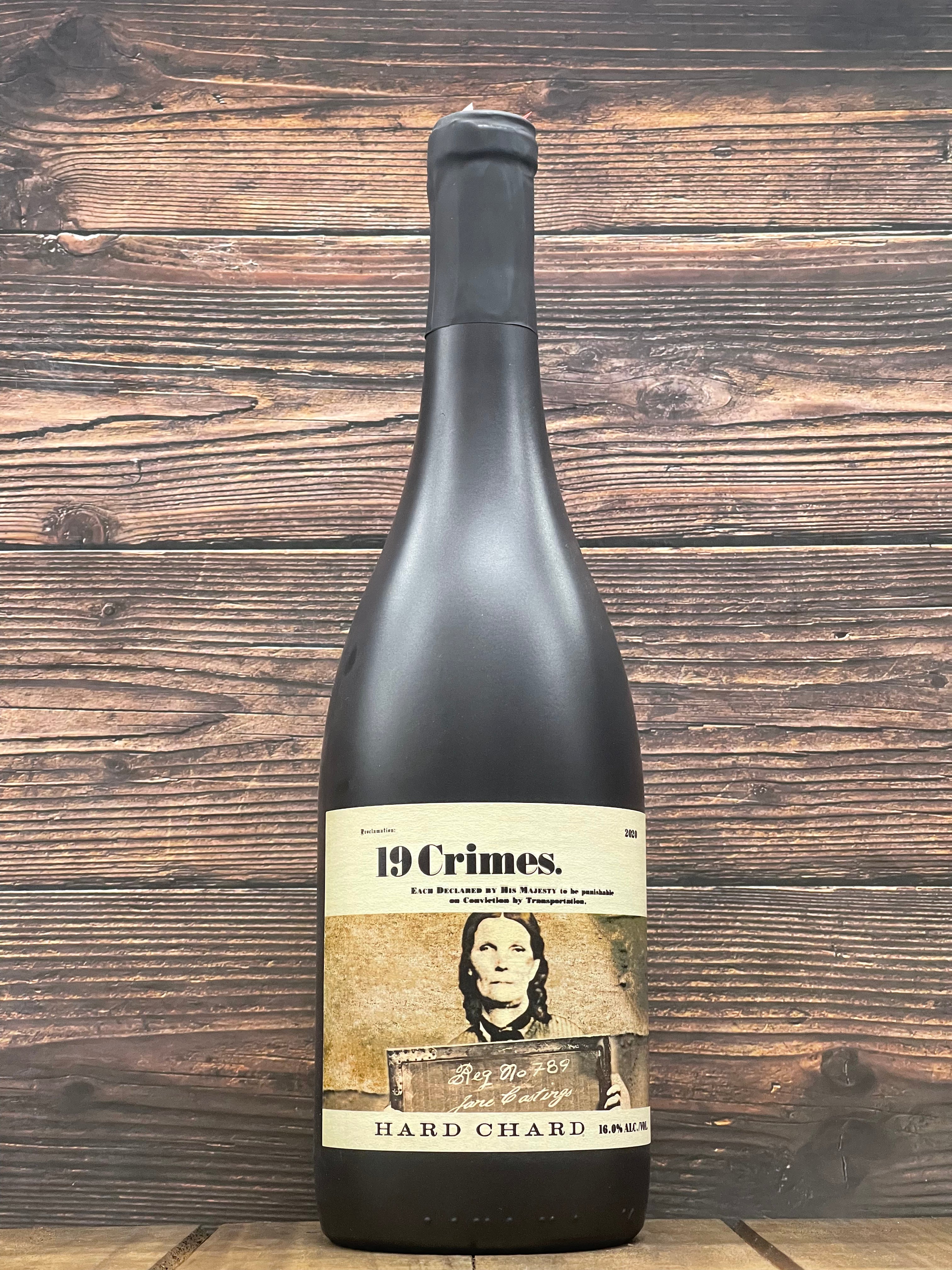 19 Crimes Hard Chardonnay White Wine (Jane Castings)