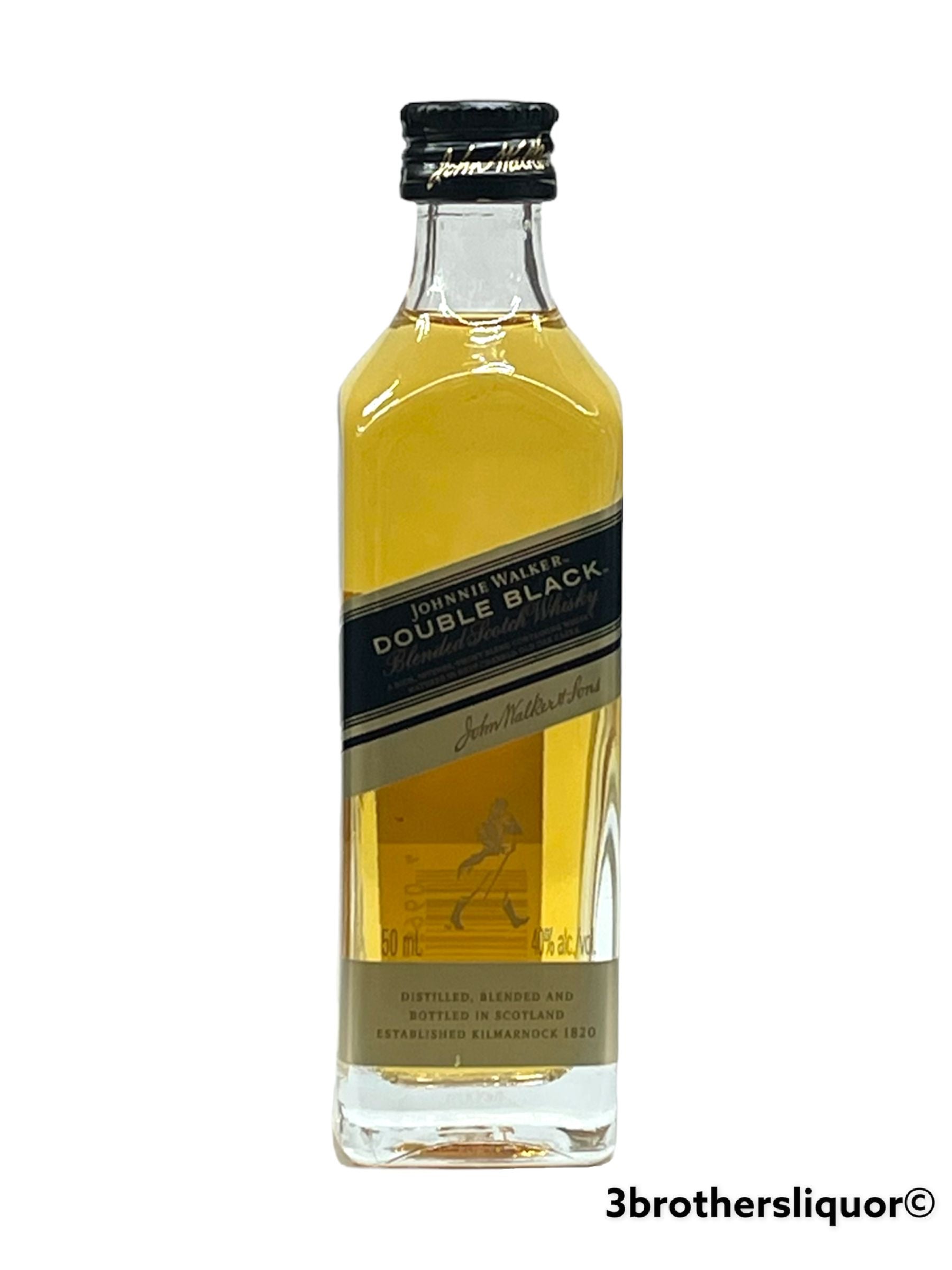 Johnnie Walker Double Black Blended Scotch Whisky Shot (50ML)