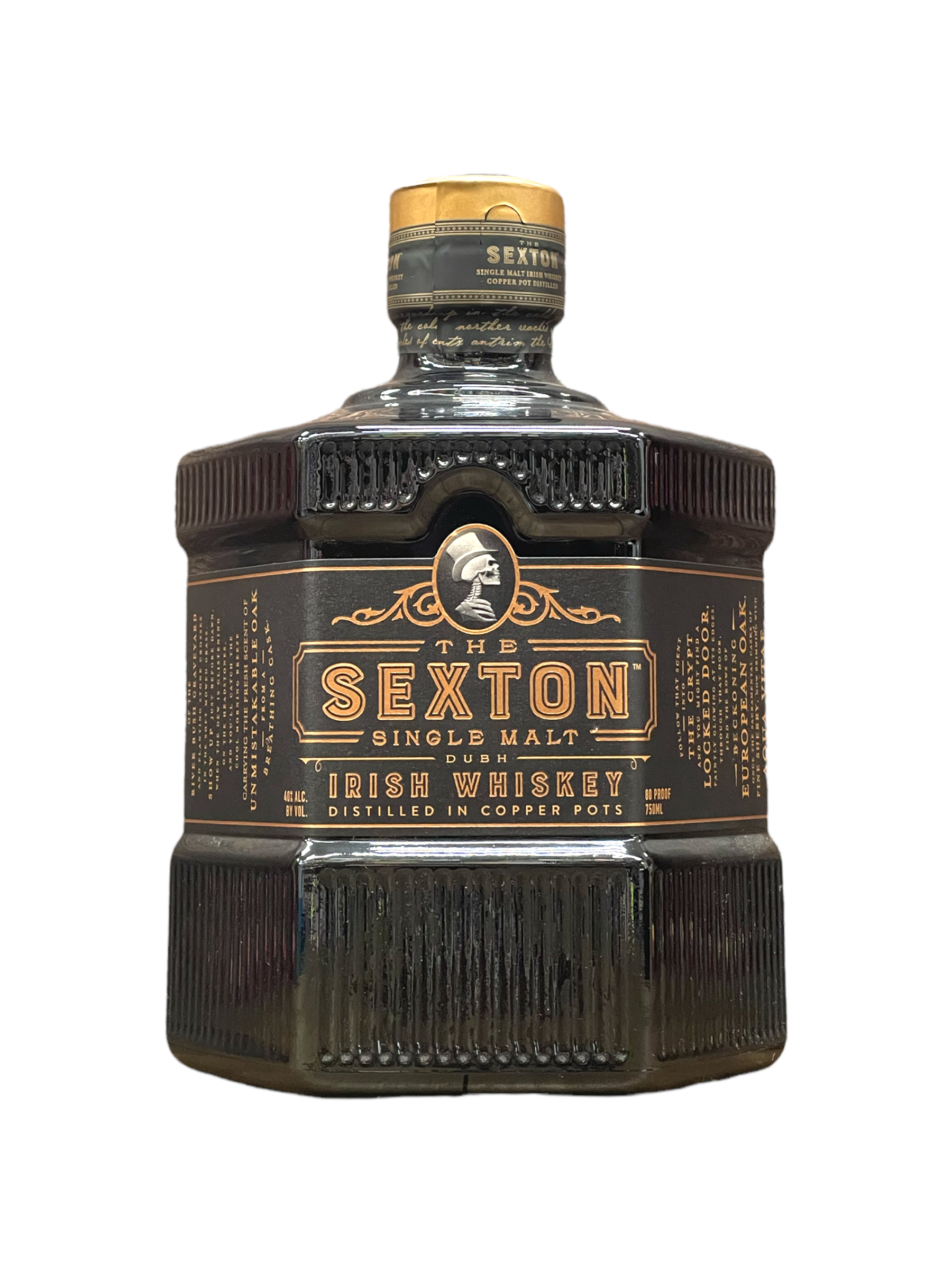 The Sexton Single Malt Irish Whiskey (Copper Pot)