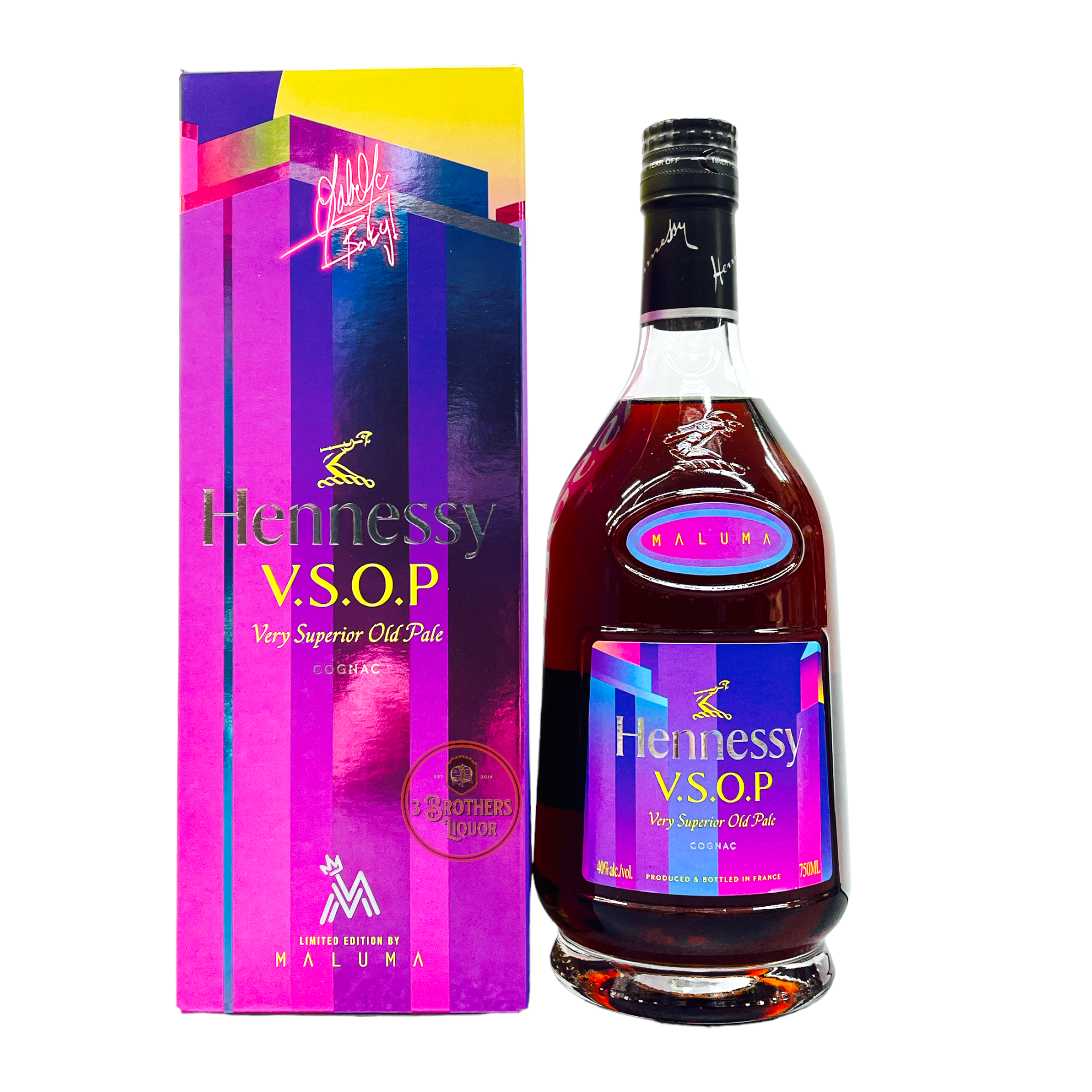 Hennessy V.S.O.P Cognac By Maluma (2022 Limited Edition Design Bottle)