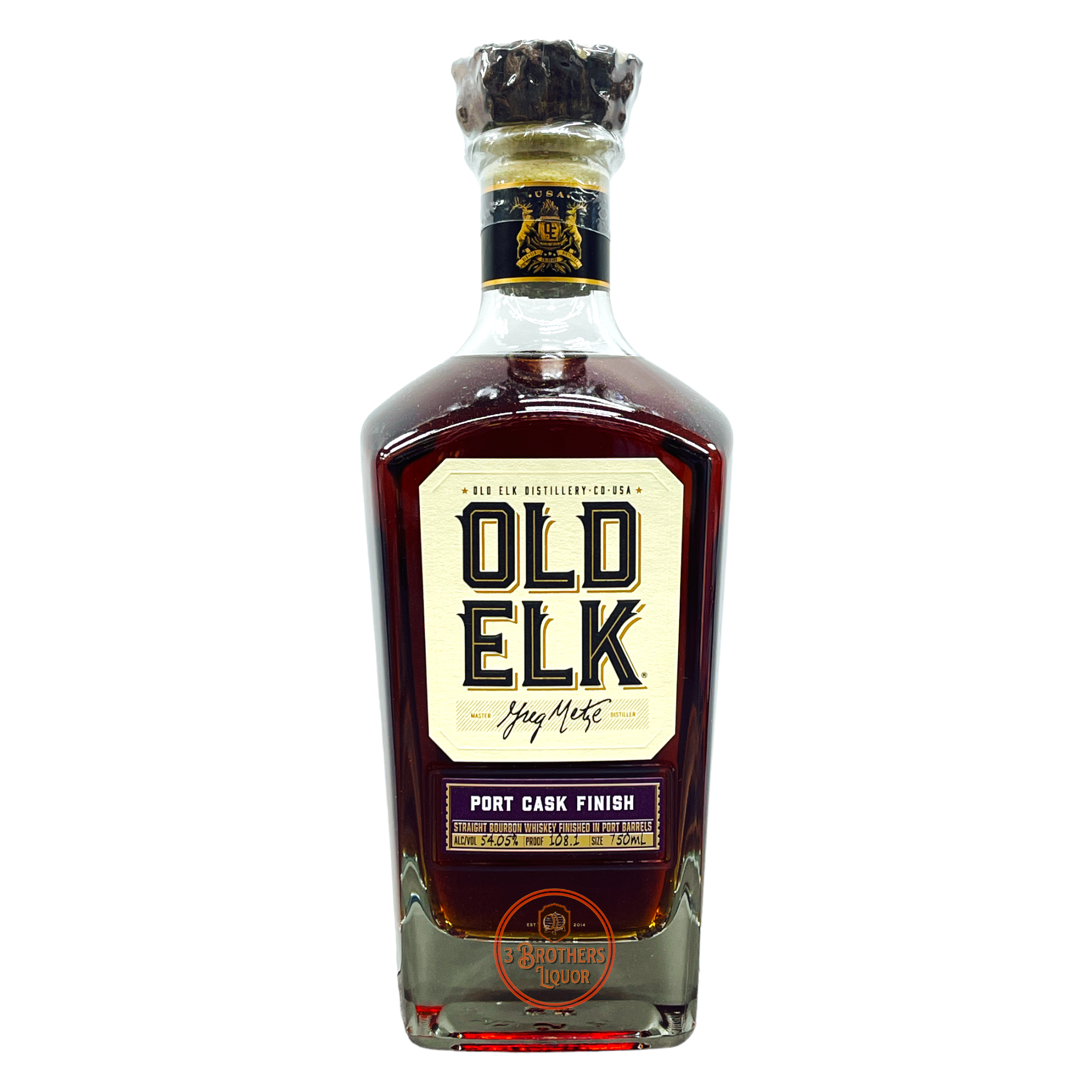 Old Elk Port Cask Finish Straight Bourbon Whiskey