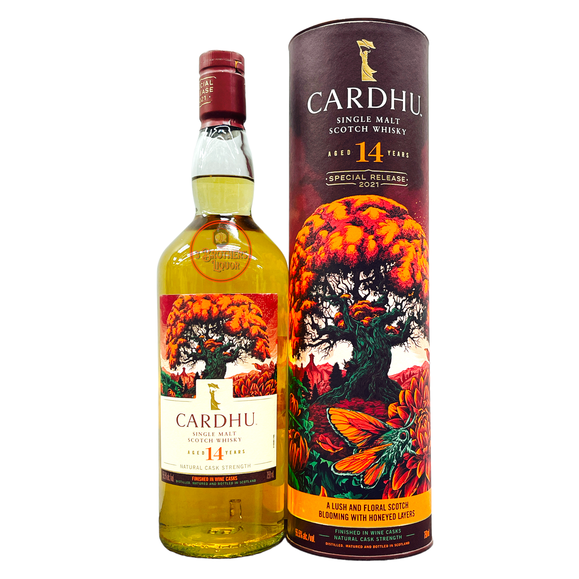 Cardhu Aged 14 Years Single Malt Scotch Whisky (Special Release 2021)