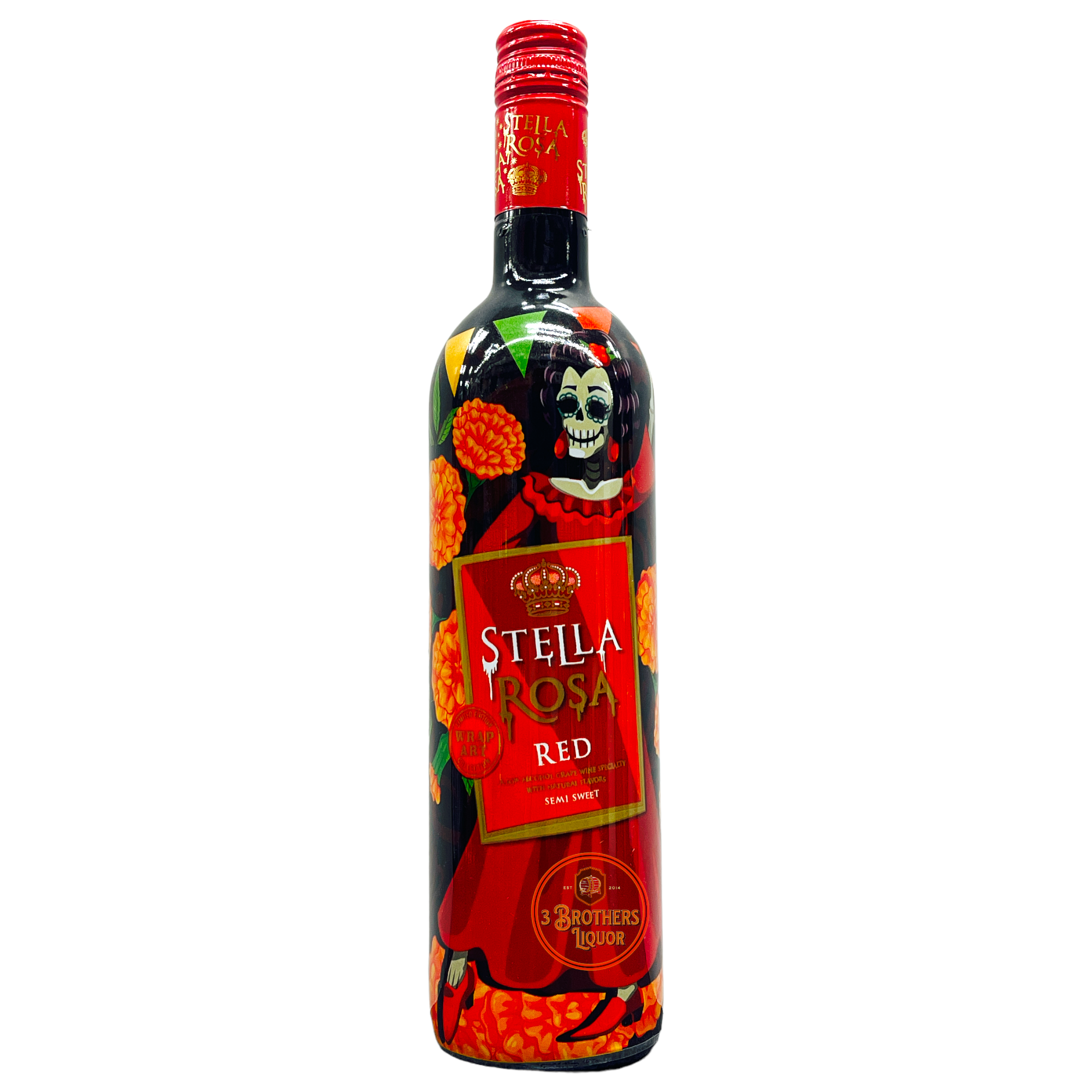 Stella Rosa Red Wine (2021 Halloween Wrap Art Collection Limited Edition)