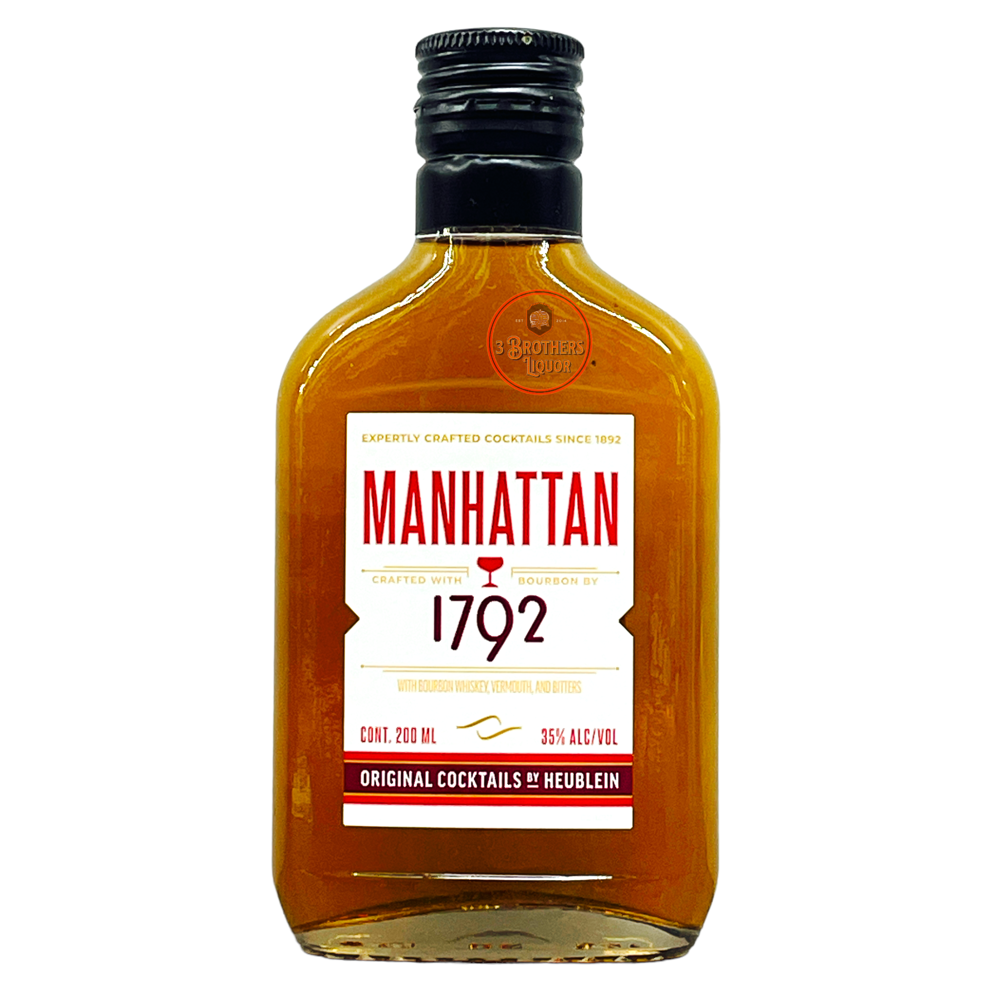 Heublein 1792 Whiskey Manhattan Original Cocktail (200ML)