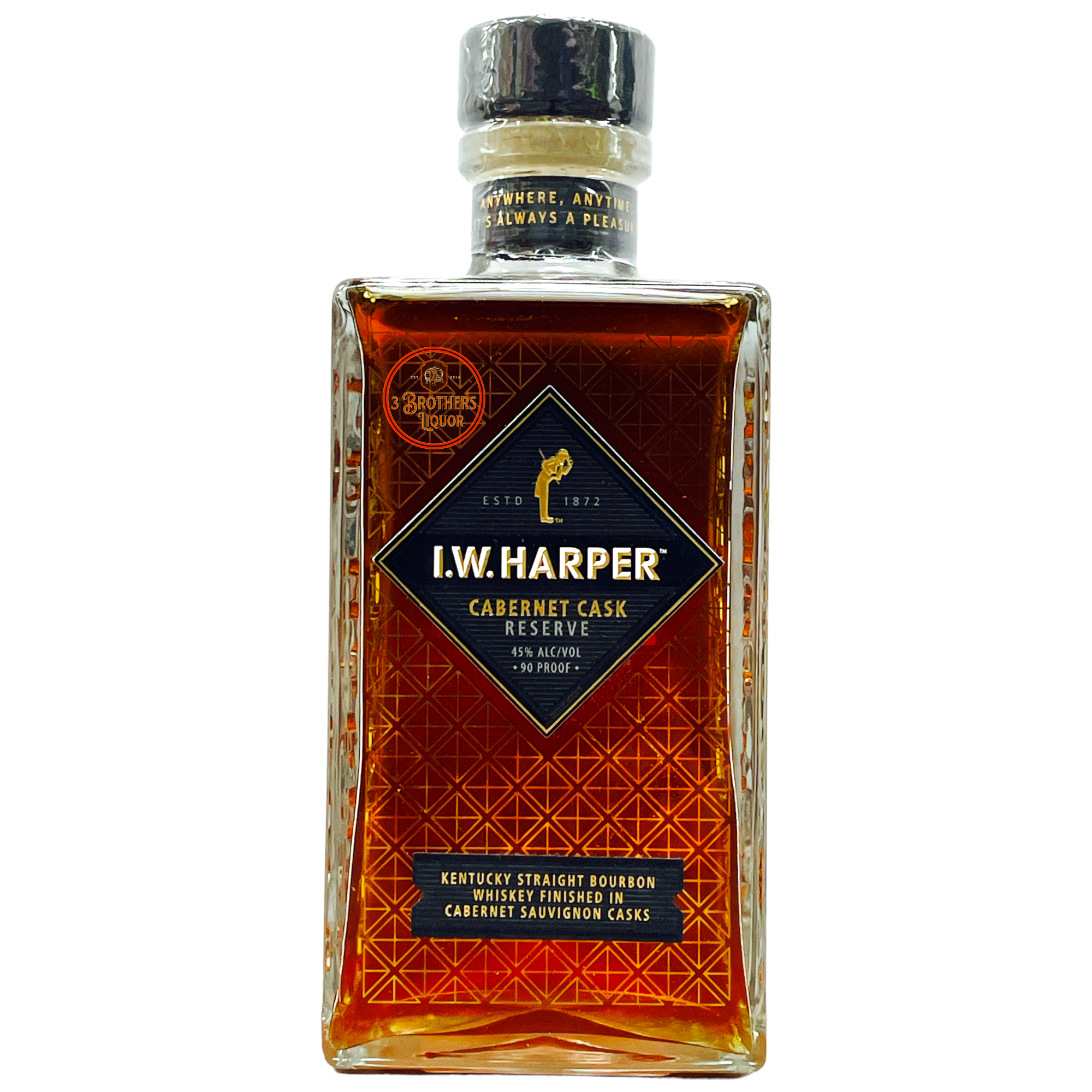 I.W. Harper Straight Bourbon Reserve Finished In Cabernet Sauvignon Casks