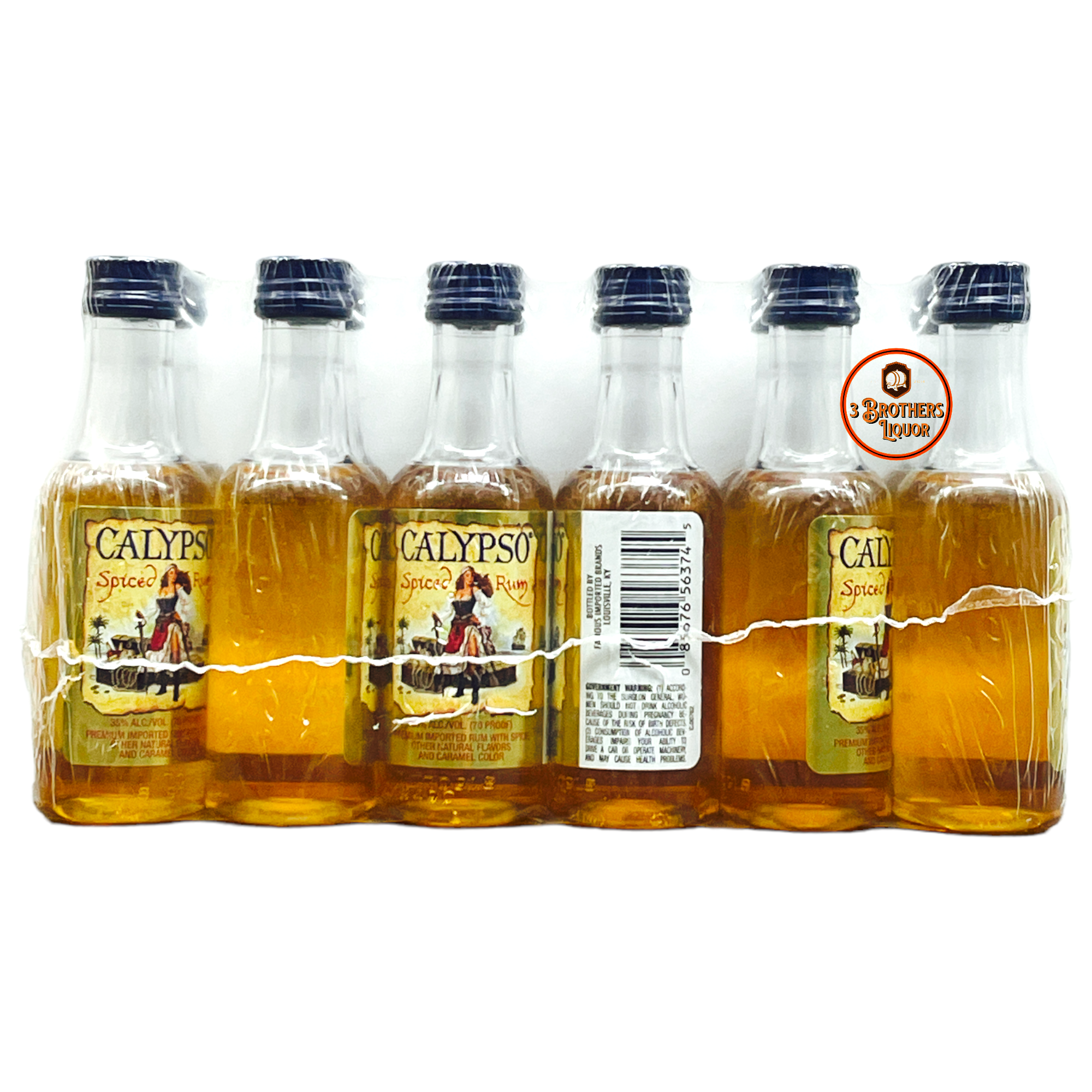 Calypso Spiced Rum Miniature Shots (12 Of 50ML)