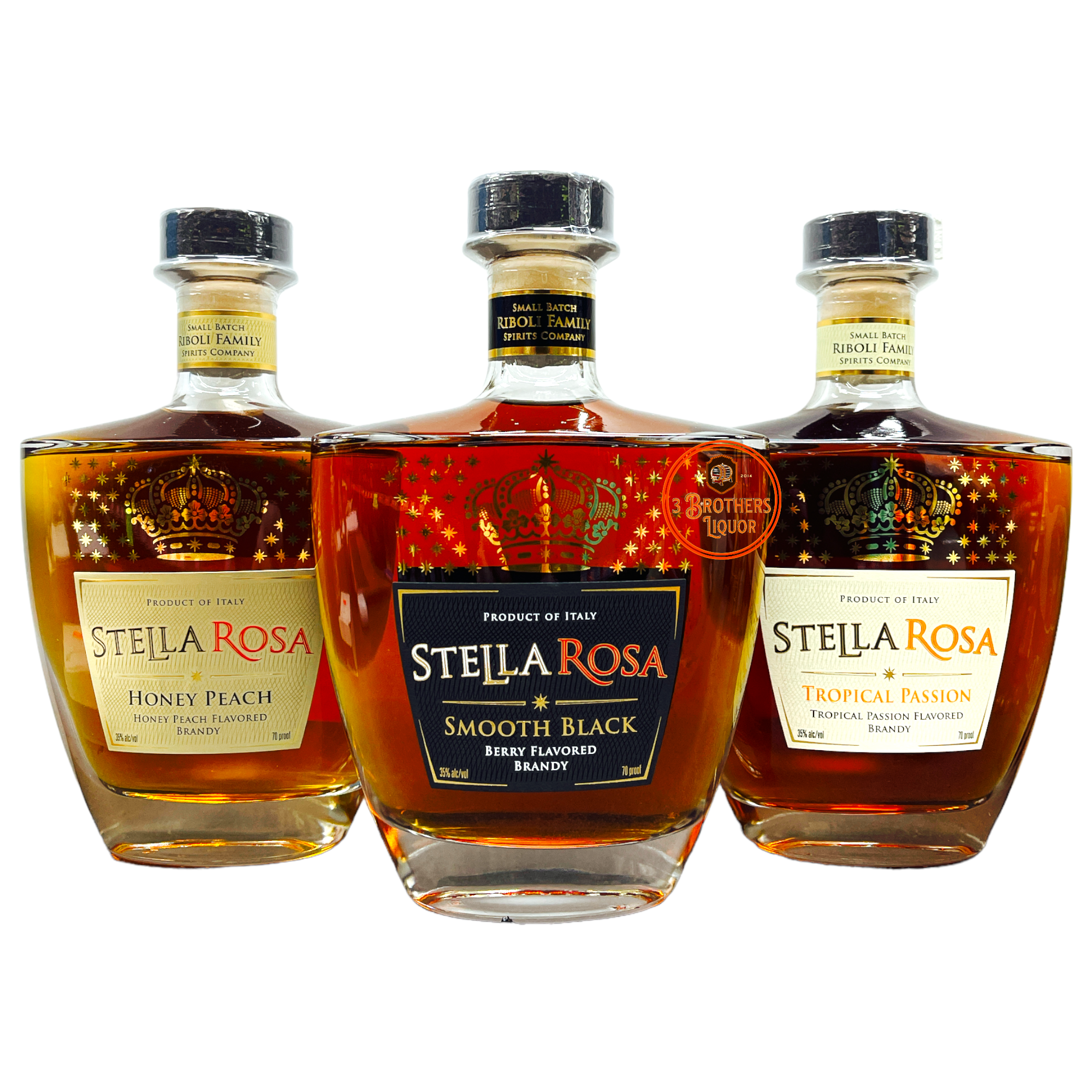 Stella Rosa Brandy 3pk Bundle Set