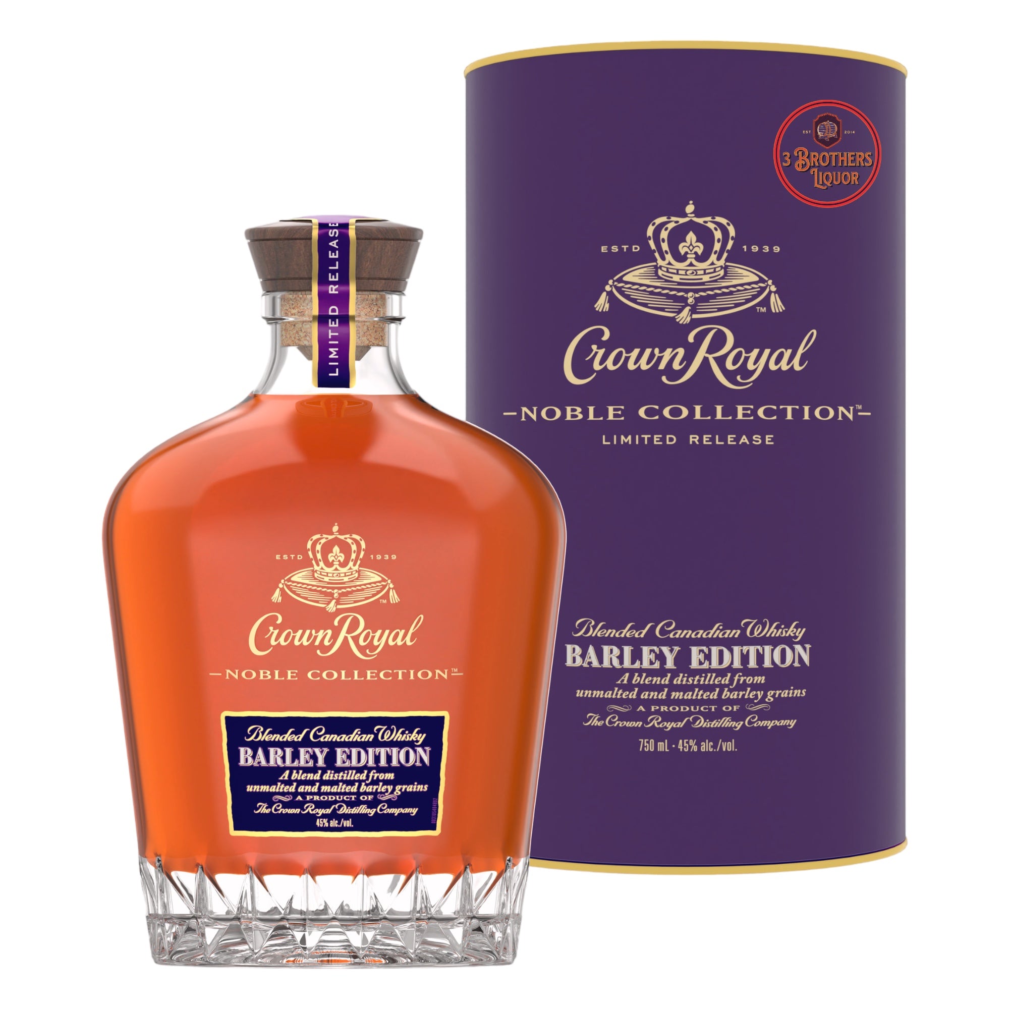 Crown Royal Noble Collection Barley Edition Canadian Whisky (2023 Edition)