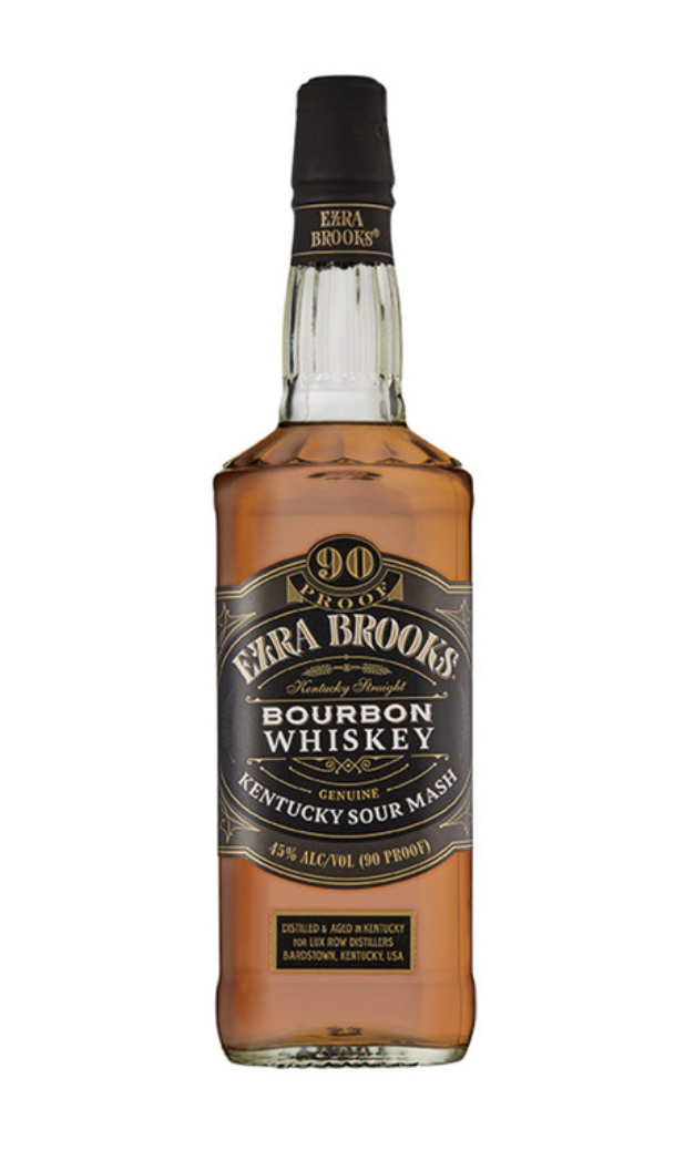 Ezra Brooks 90 Black Label Straight Bourbon Whiskey