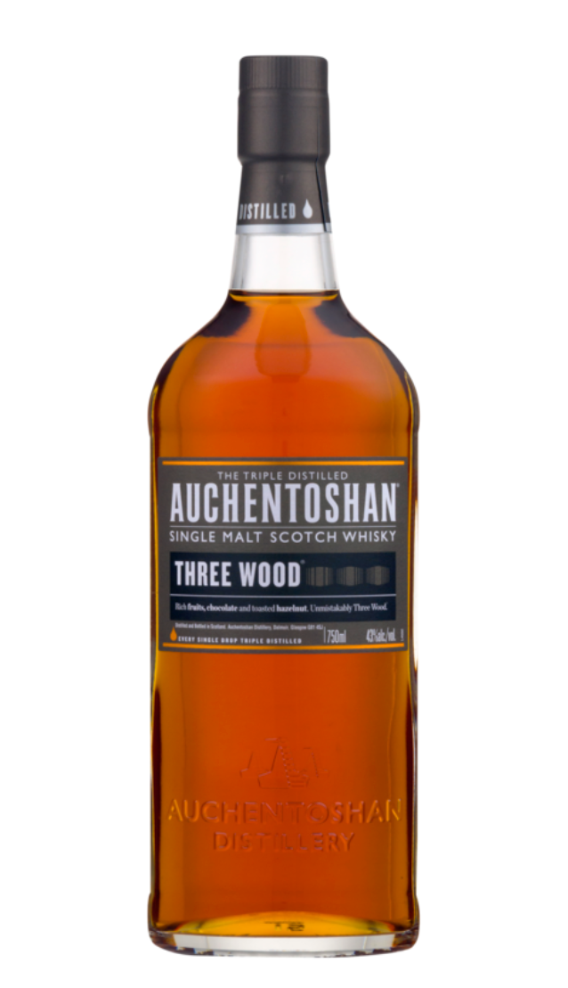Auchentoshan Three Wood Single Malt Scotch Whisky