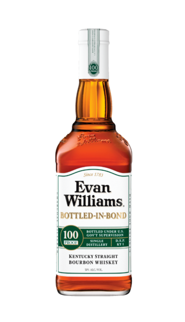 Evan Williams Bottled In Bond Straight Bourbon Whiskey (White Label)