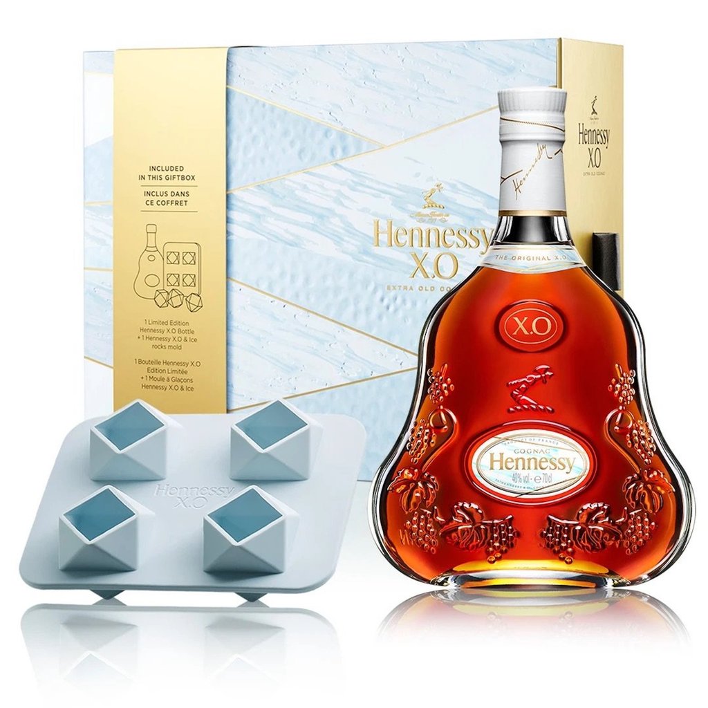 Hennessy X.O. Cognac W/ Ice Mold Tray (Limited Edition)