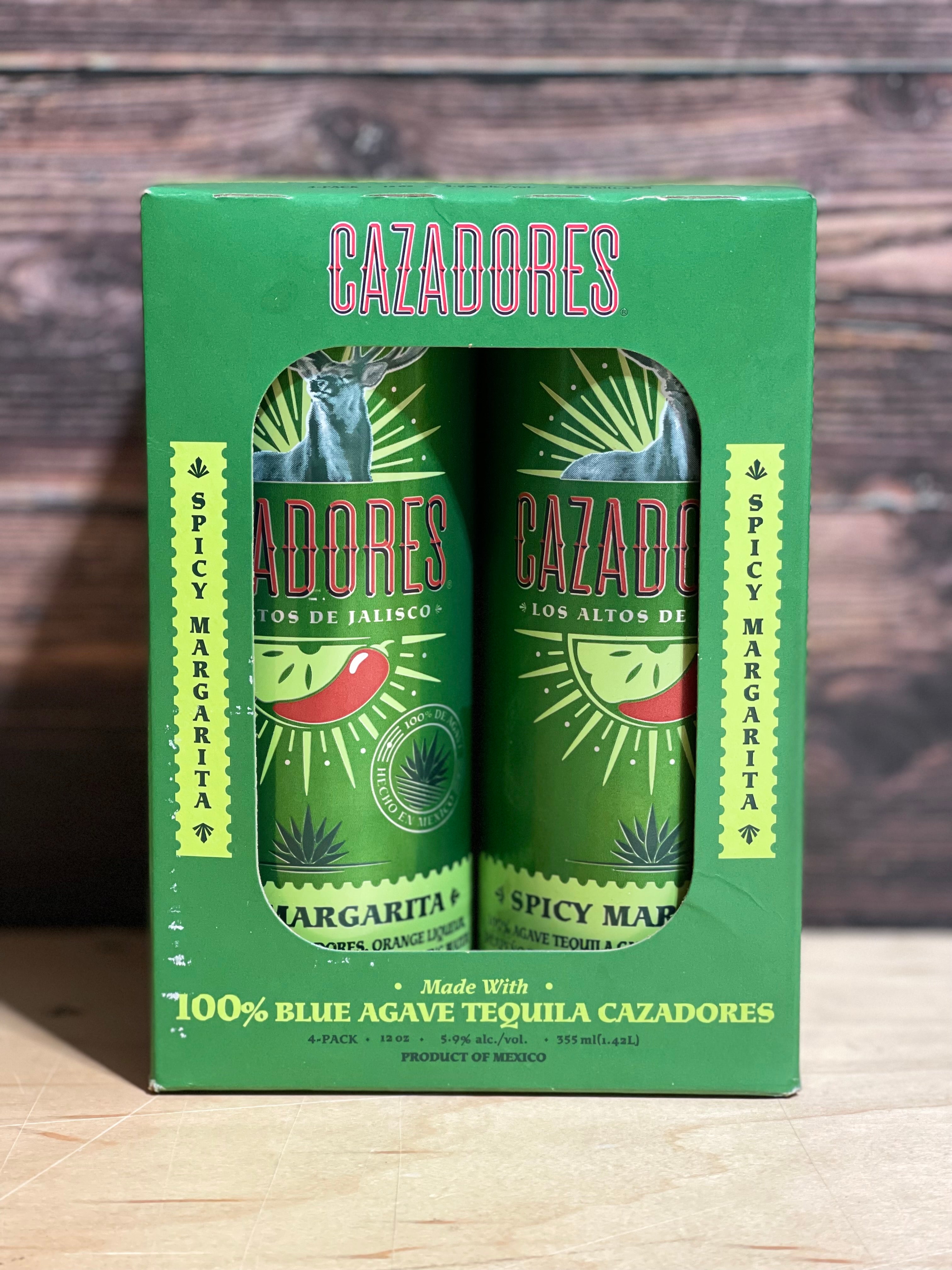 Cazadores Spicy Margarita Ready To Drink 4PK Cans (Made With Cazadores Tequila)