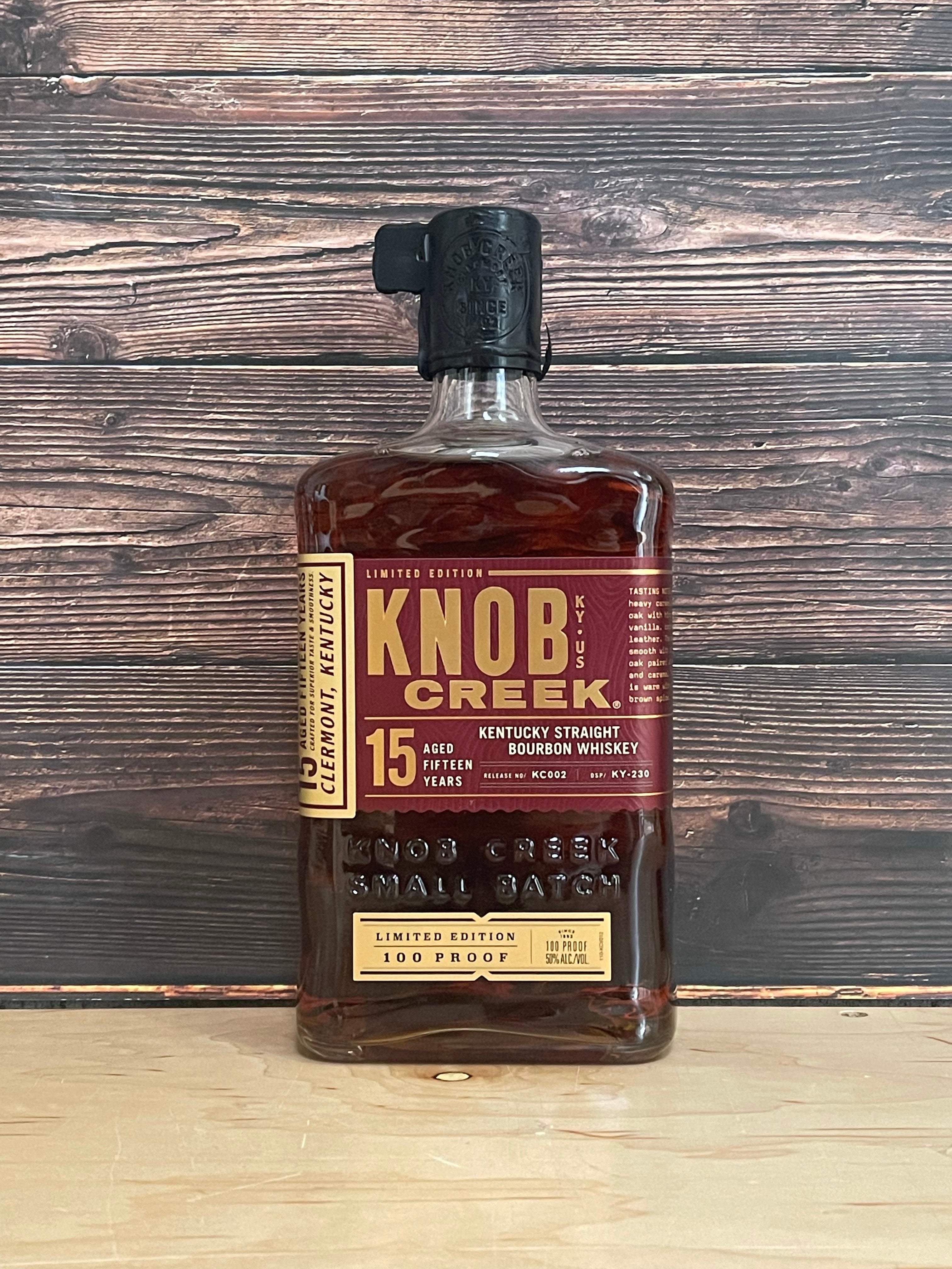 Knob Creek Aged 15 Years Bourbon Whiskey (2021 Limited Edition)