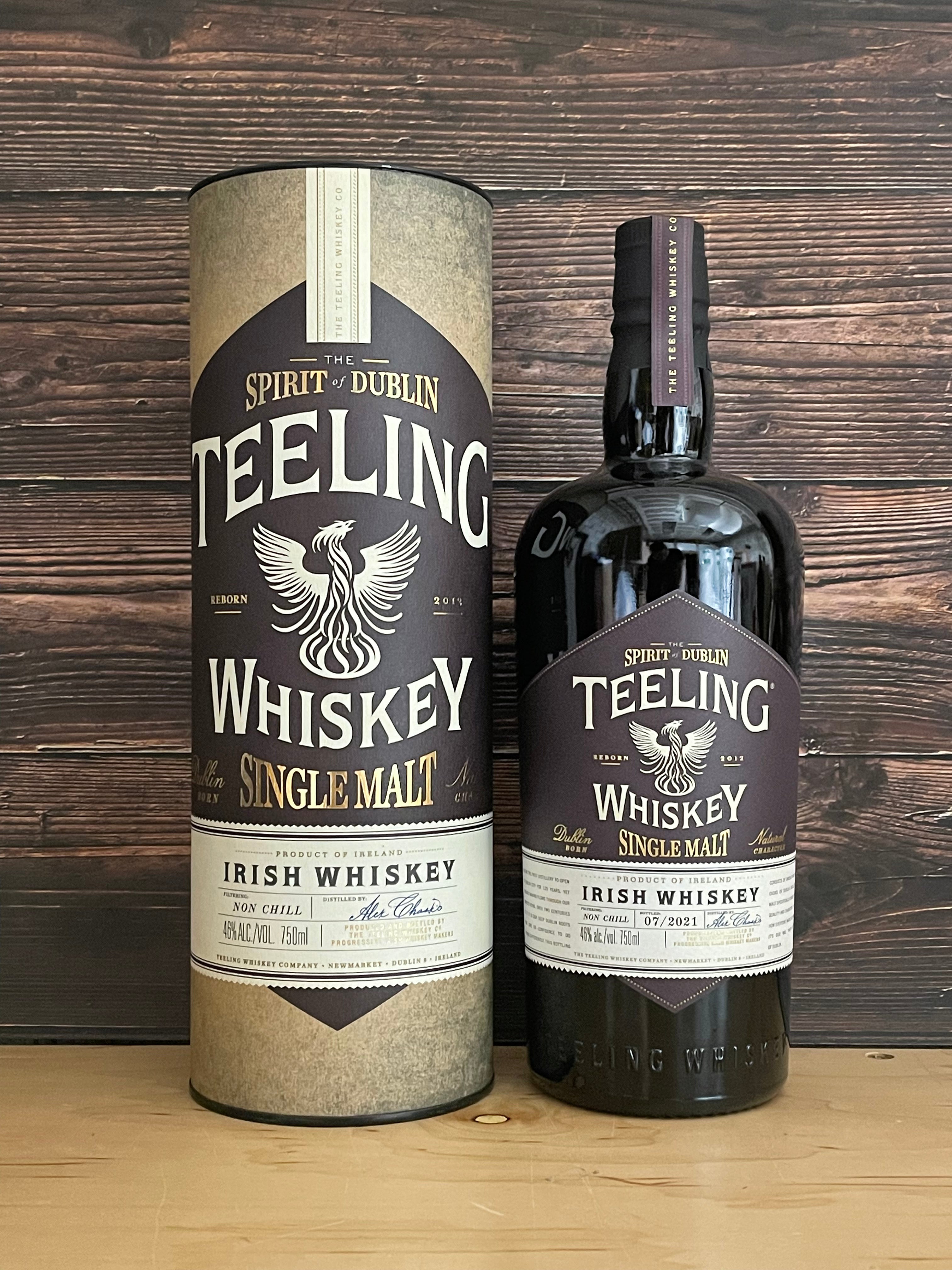 Teeling Single Malt Irish Whiskey W/ Gift Box