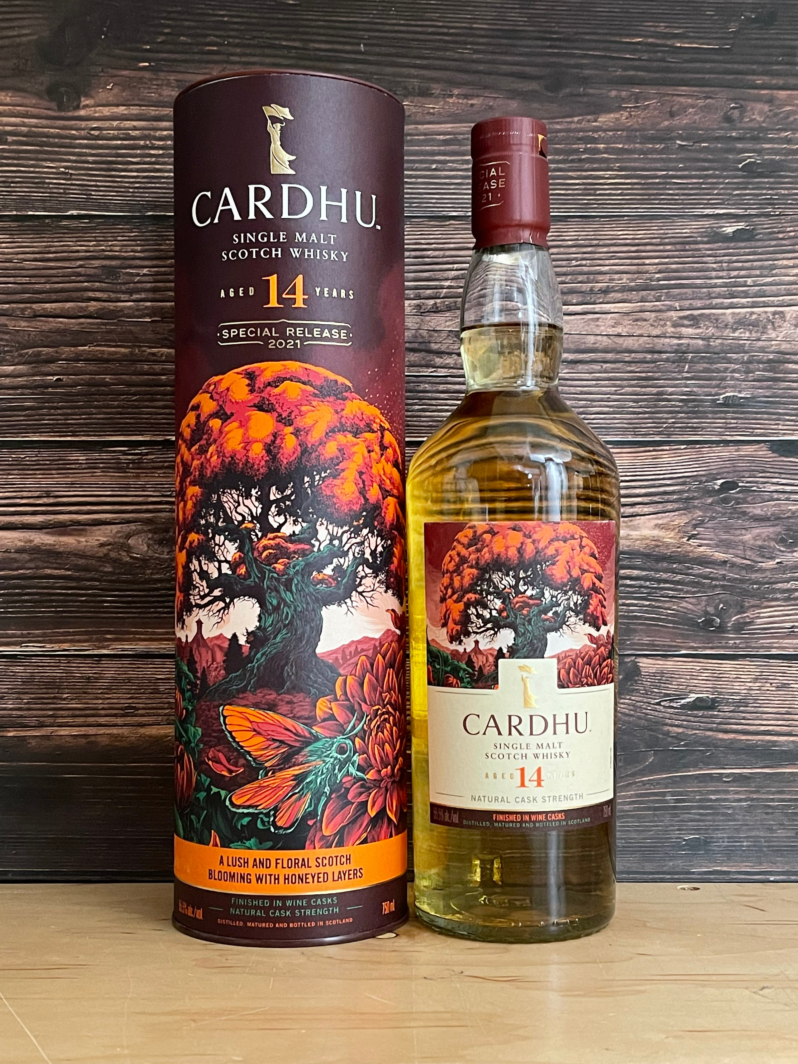 Cardhu Aged 14 Years Single Malt Scotch Whisky (Special Release 2021)