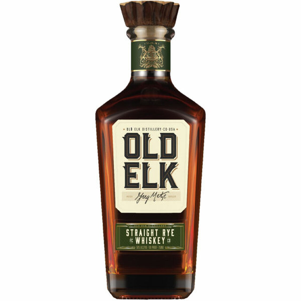 Old Elk Straight Rye Bourbon Whiskey
