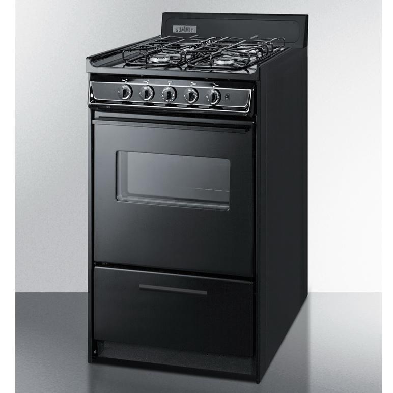 Summit TTM1107CSW Long-lasting Durability Gas Range