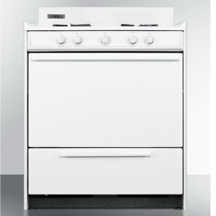 Summit WTM2107S Long-lasting Durability Gas Range