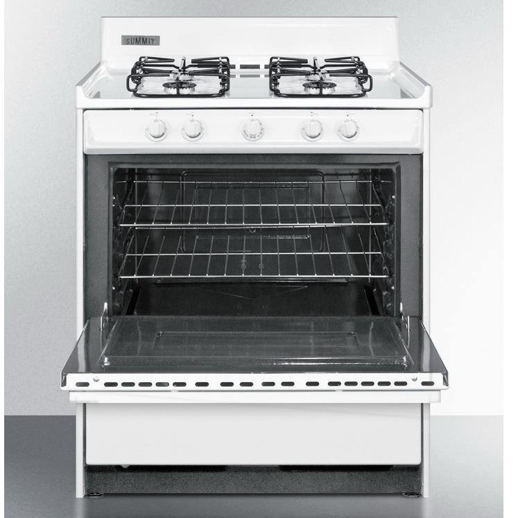 Summit WTM2107S Long-lasting Durability Gas Range