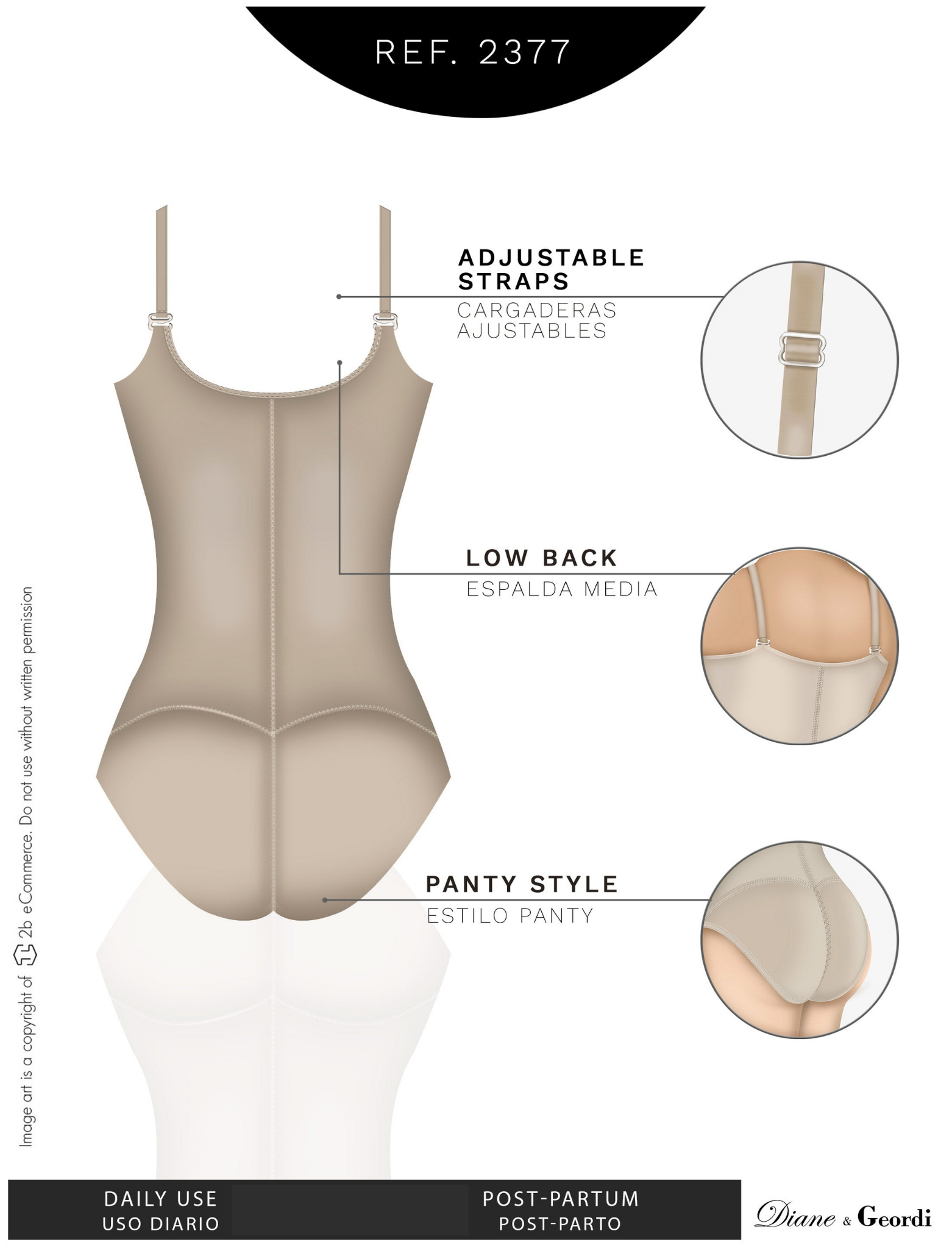 Tummy Control Shapewear with Latex | 002377