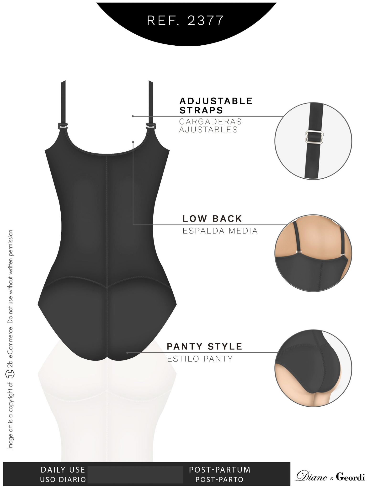 Tummy Control Shapewear with Latex | 002377