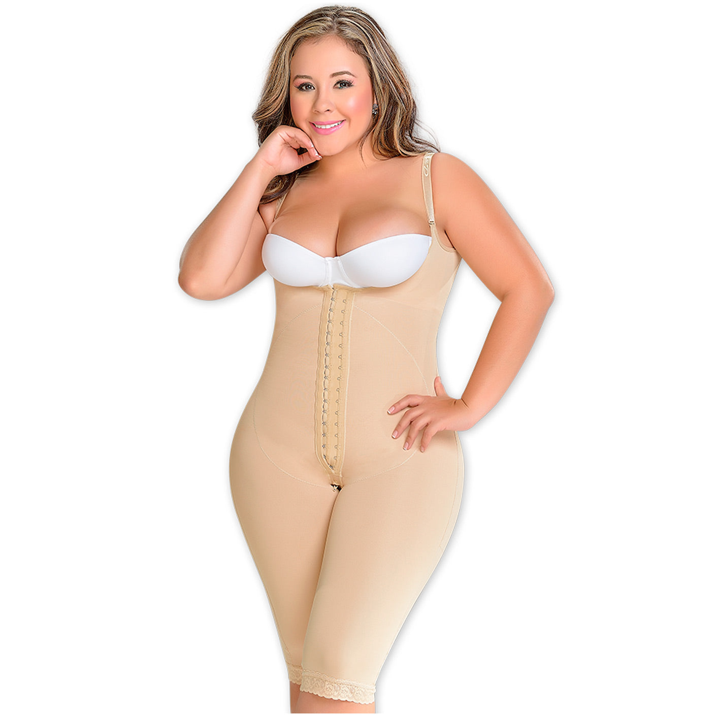 Fajas MYD 0078 | Full Bodysuit | Seamless Body Shaper | Full Bodyshaper