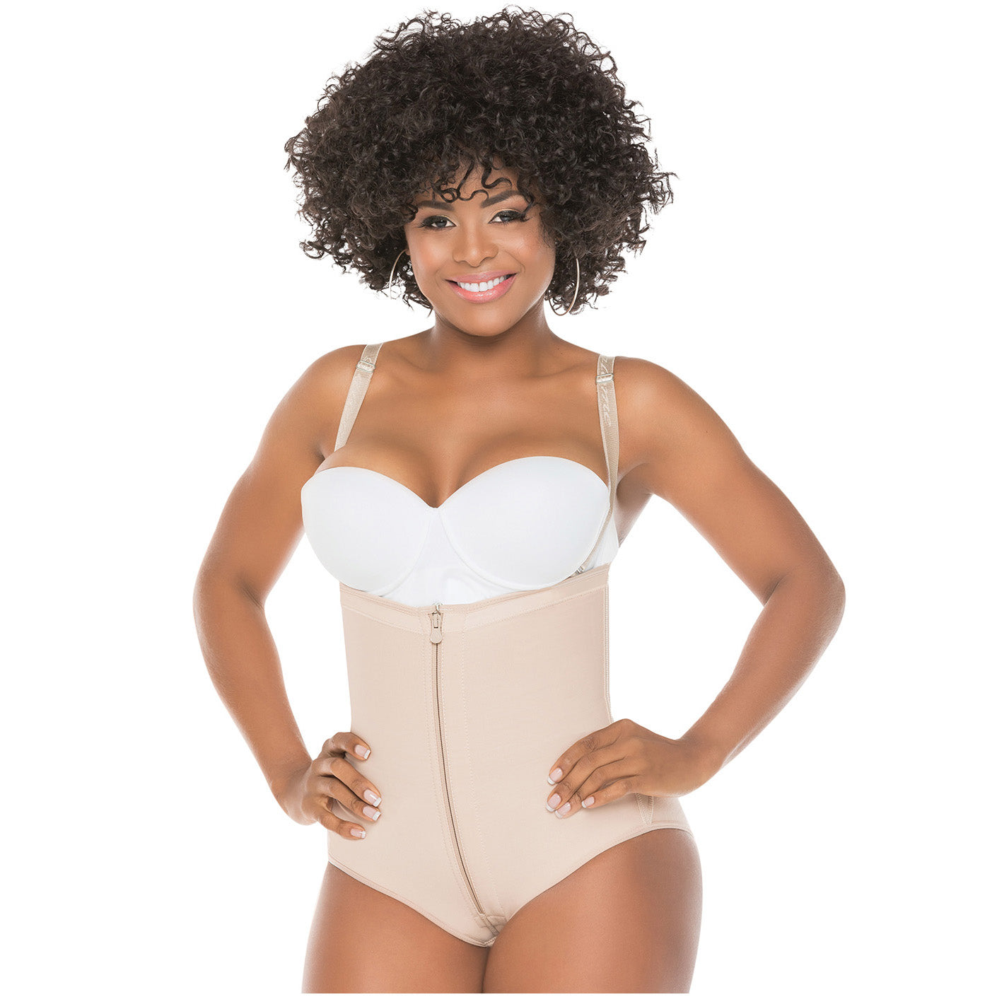 Fajas Salome 0418 | Open Bust Tummy Control Shapewear | Everyday Use Colombian Fajas