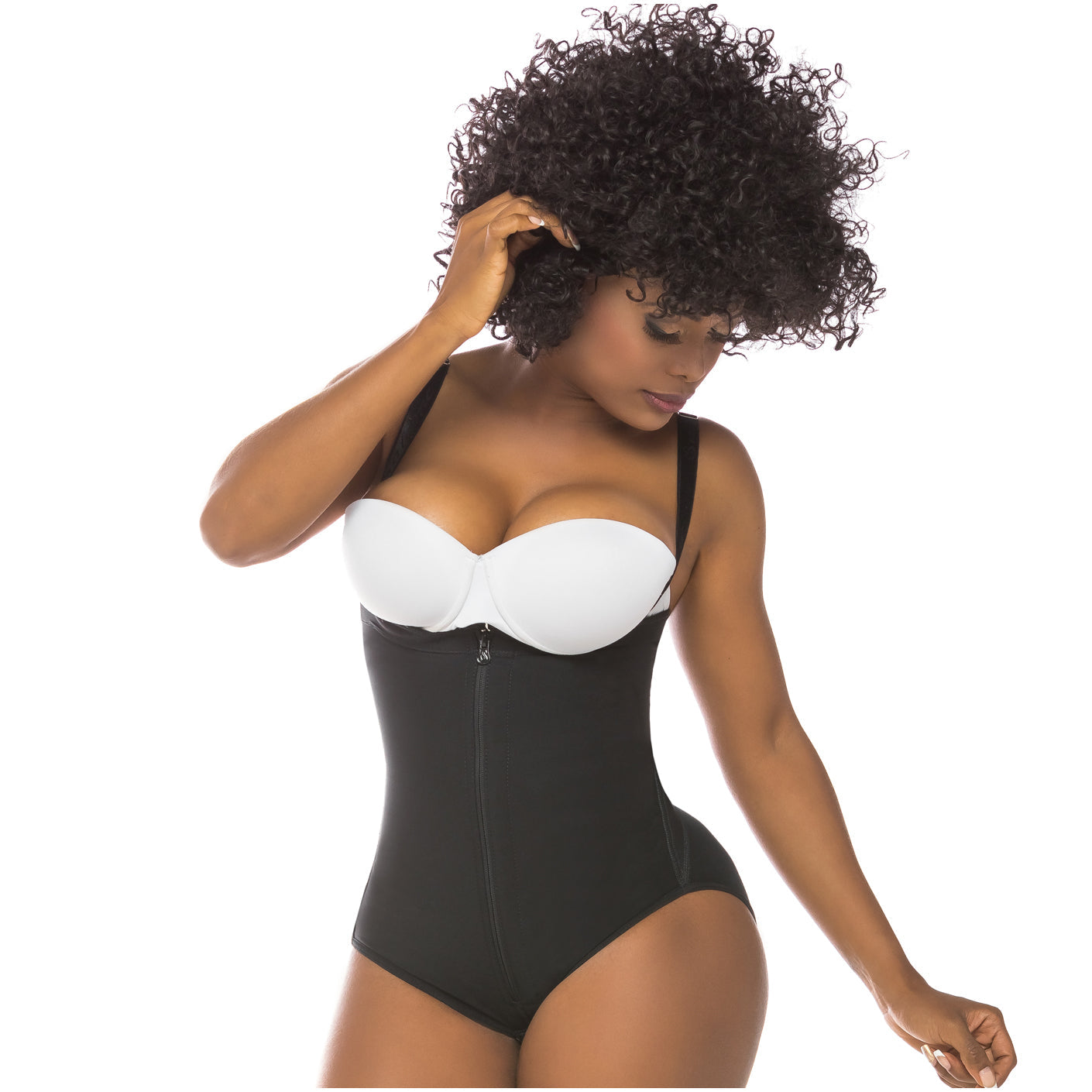 Fajas Salome 0418 | Open Bust Tummy Control Shapewear | Everyday Use Colombian Fajas