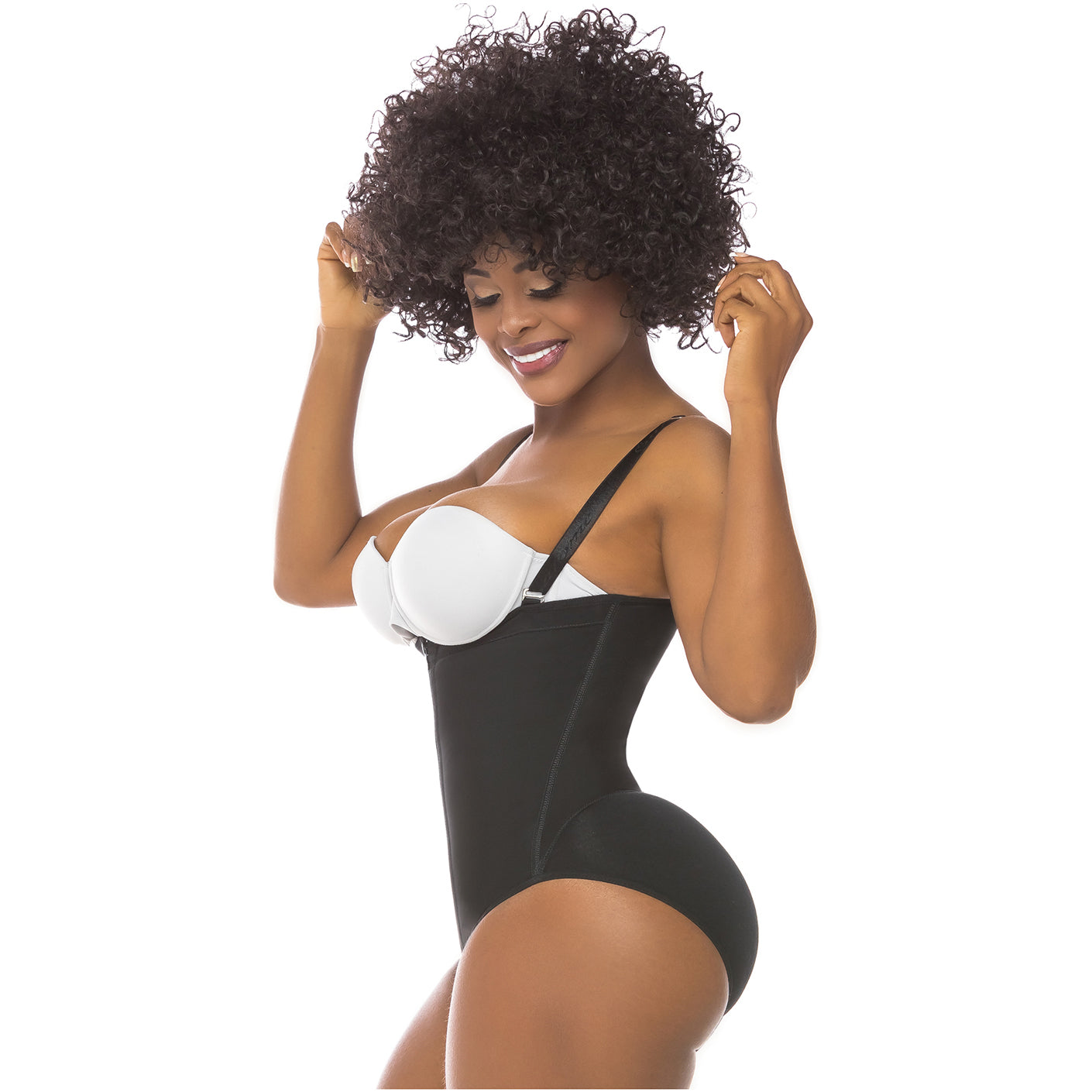 Fajas Salome 0418 | Open Bust Tummy Control Shapewear | Everyday Use Colombian Fajas