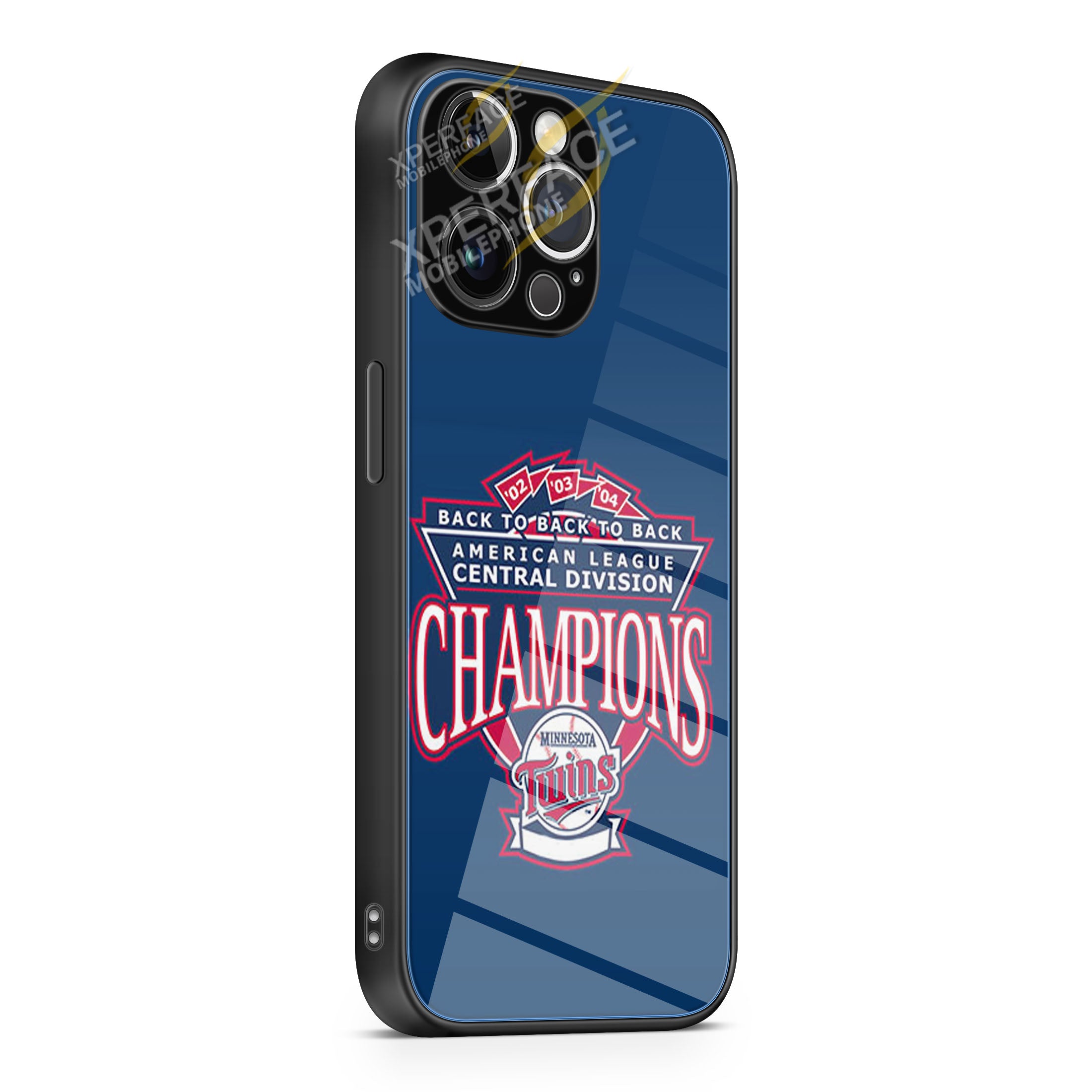 Champion Twins iPhone 15 | iPhone 15 Plus | iPhone 15 Pro | iPhone 15 Pro Max Glass Case cover
